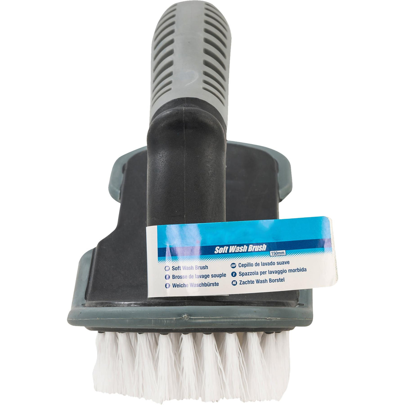 Soft Wash Brush 150mm Prevent Scratch Detail Cleaning Soft Grip Tapered Width