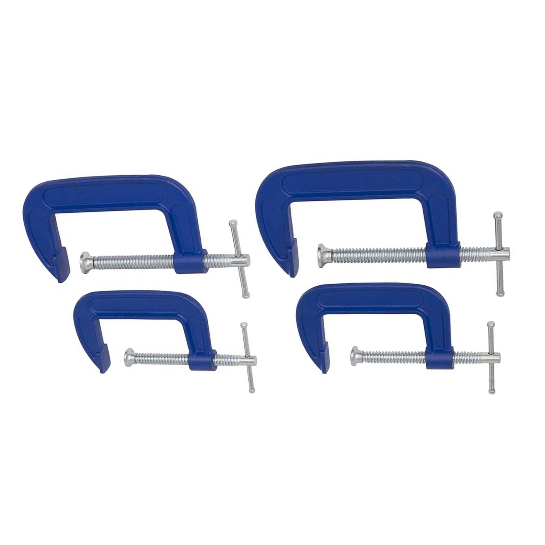 Sealey G-Clamp Set 75mm & 100mm - 4pc