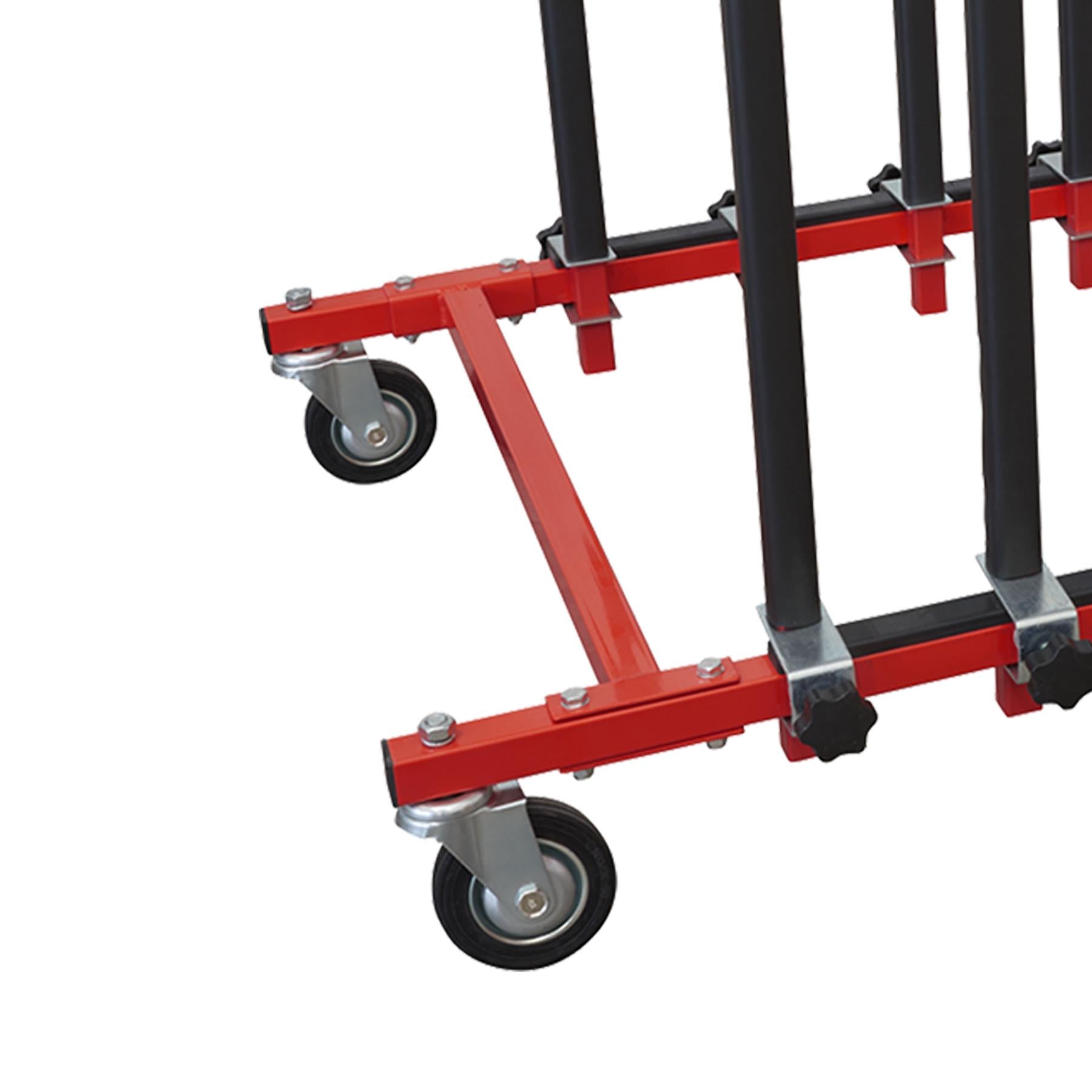 Sealey Panel Storage Rack Mobile Holds 5 Panels