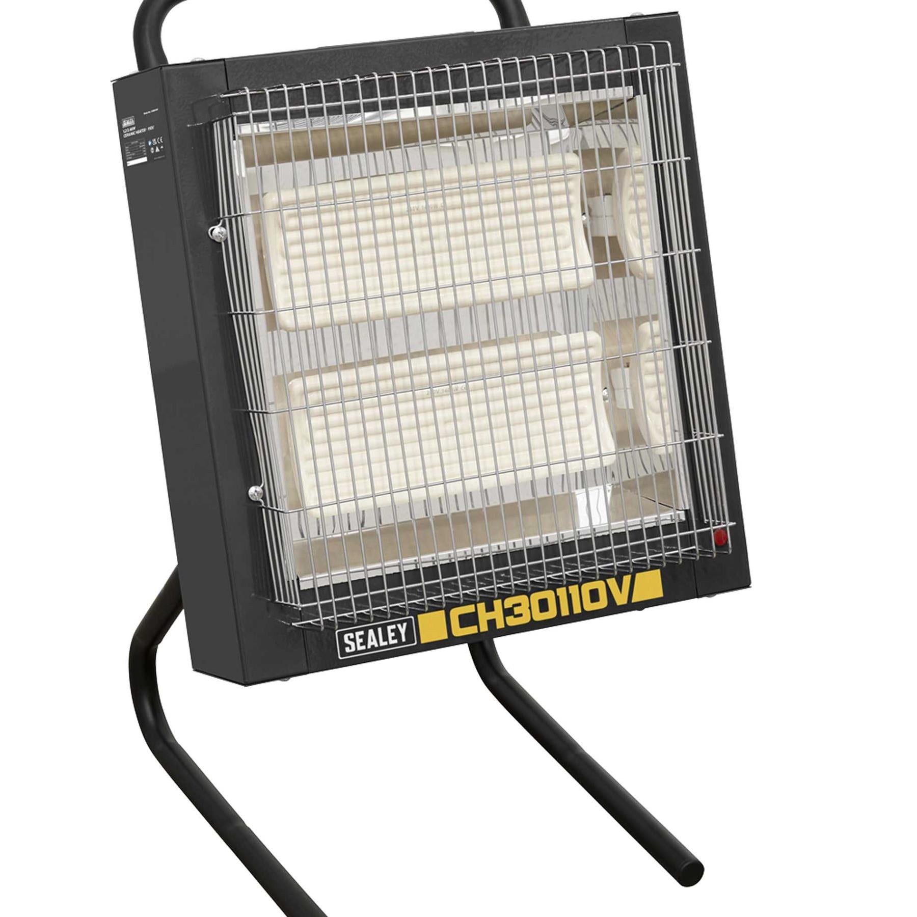Sealey Ceramic Heater 1.2/2.4kW - 110V
