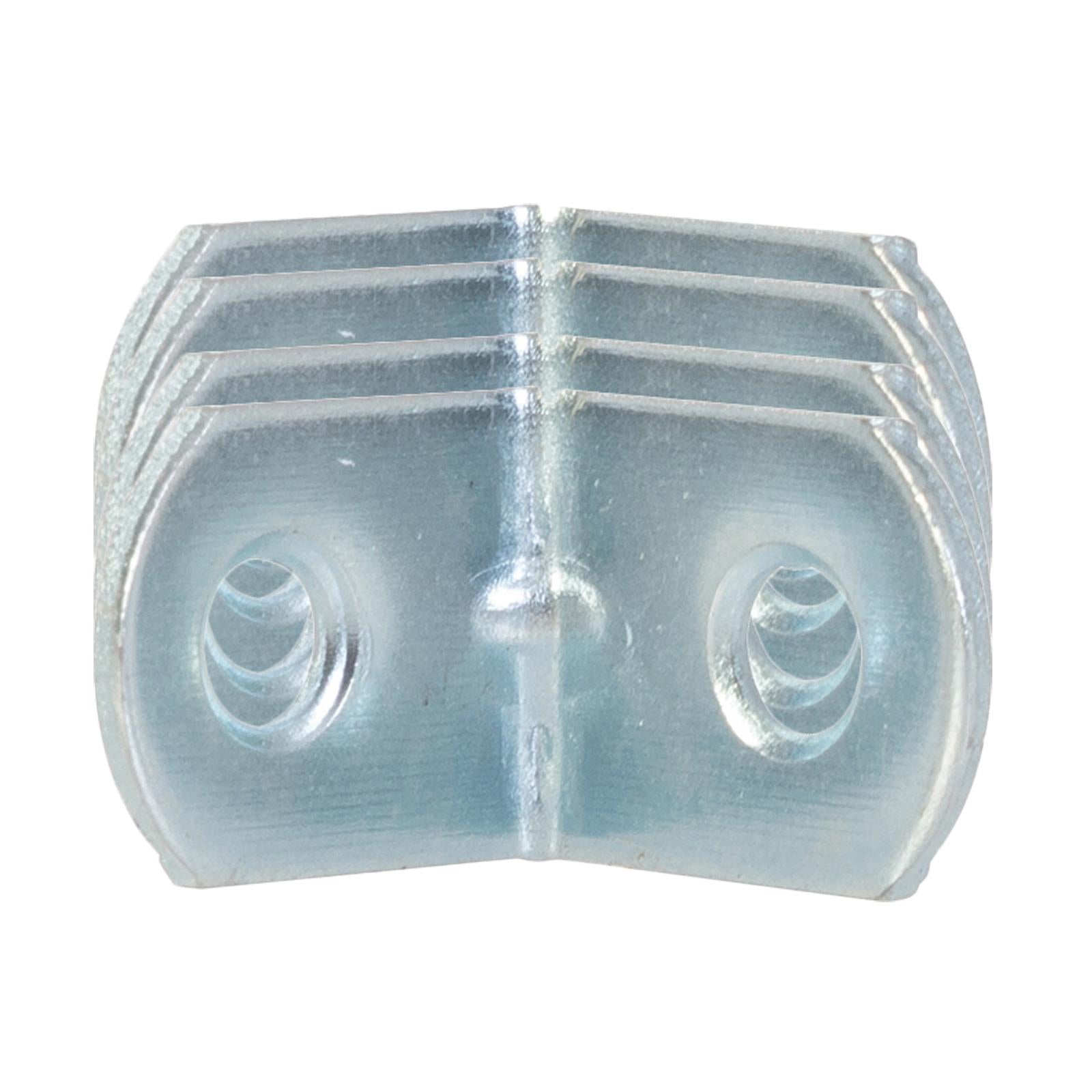 4pcs Stainless Steel Right Angle Bracket L Shape Corner Brace Tool 19*19mm