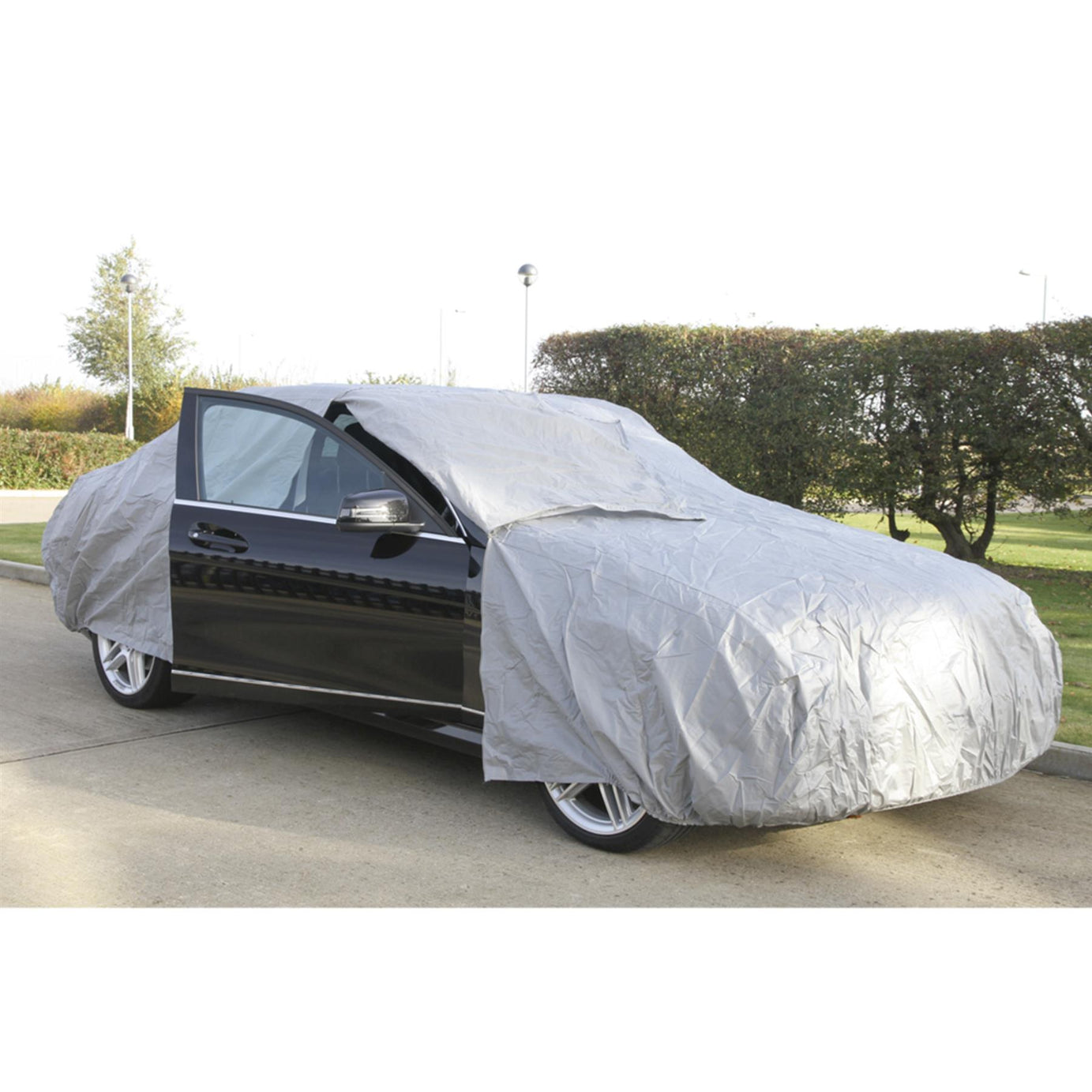 CCEL Sealey Car Cover Lightweight Large 4300 x 1690 x 1220mm [Vehicle Covers]