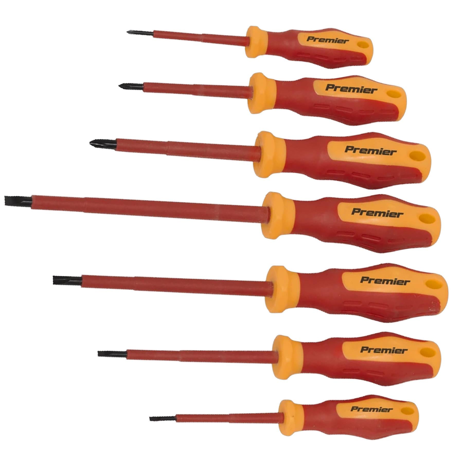 Sealey Screwdriver Set 7pc VDE Approved