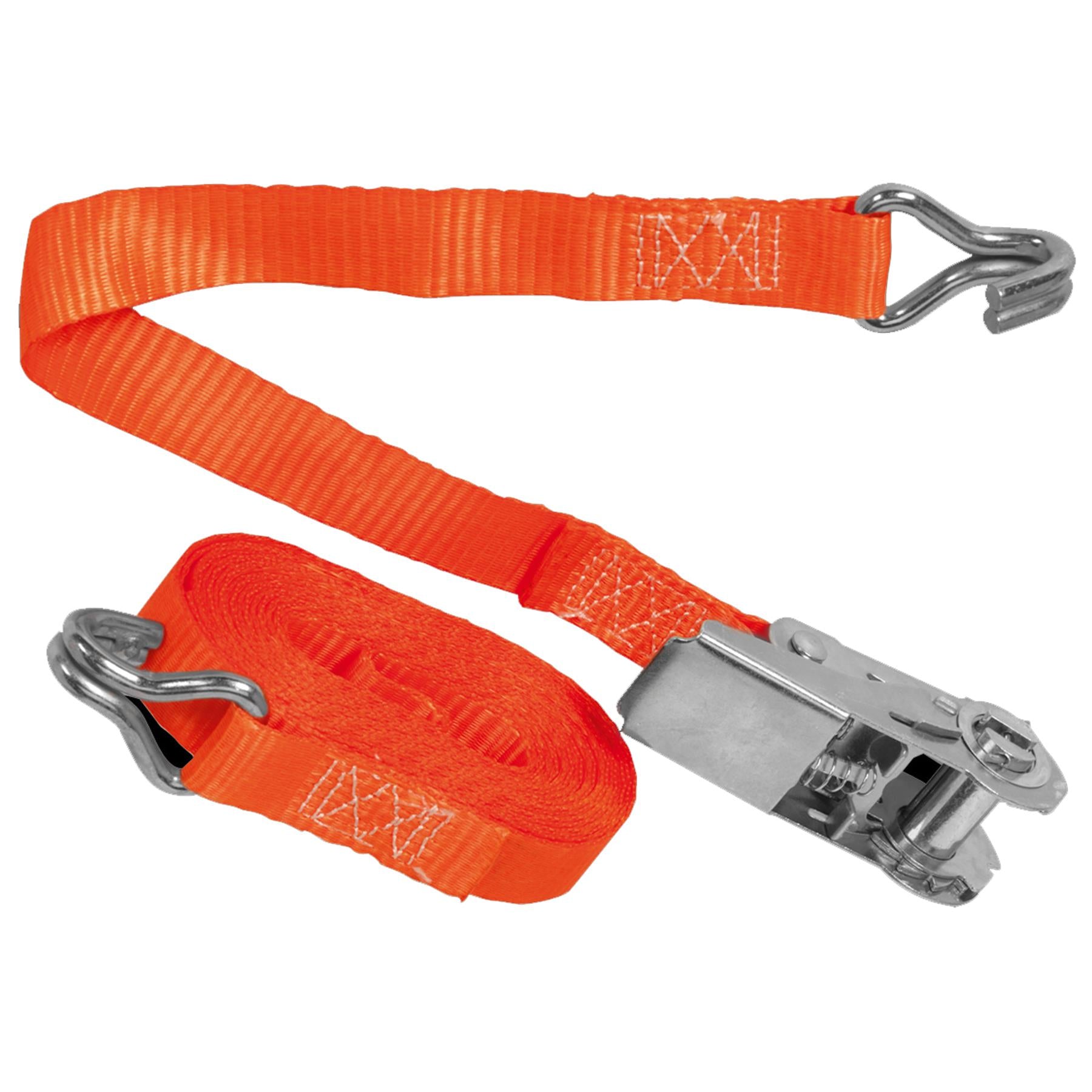 Sealey Ratchet Tie Down 25mm x 4.5m Poly Web 800kg Load Test