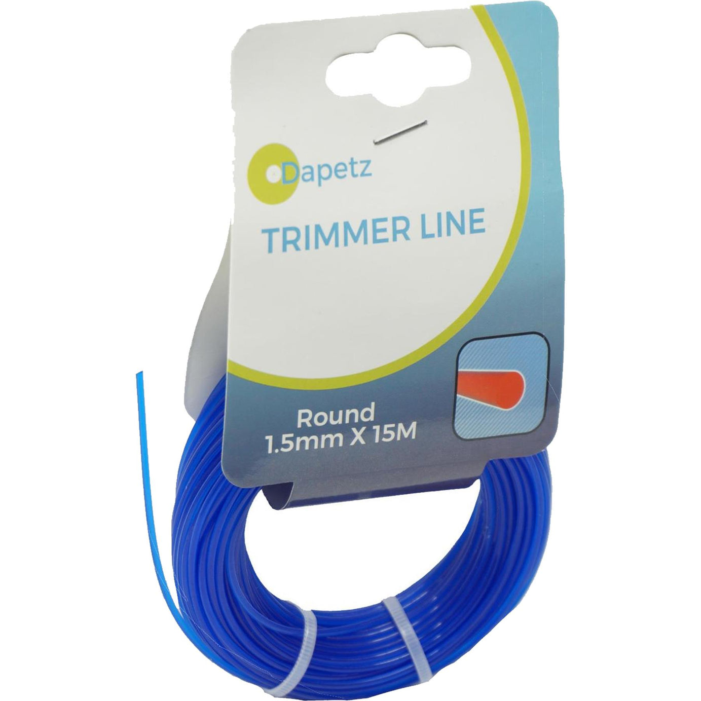 1.5mm x 15m Blue Trimmer
