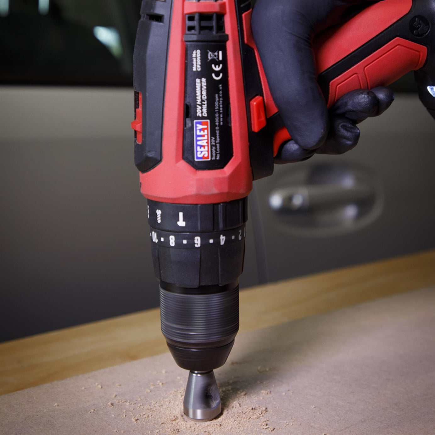 Sealey Slotted Deburring Countersink Drill Bit Set 4pc 90°