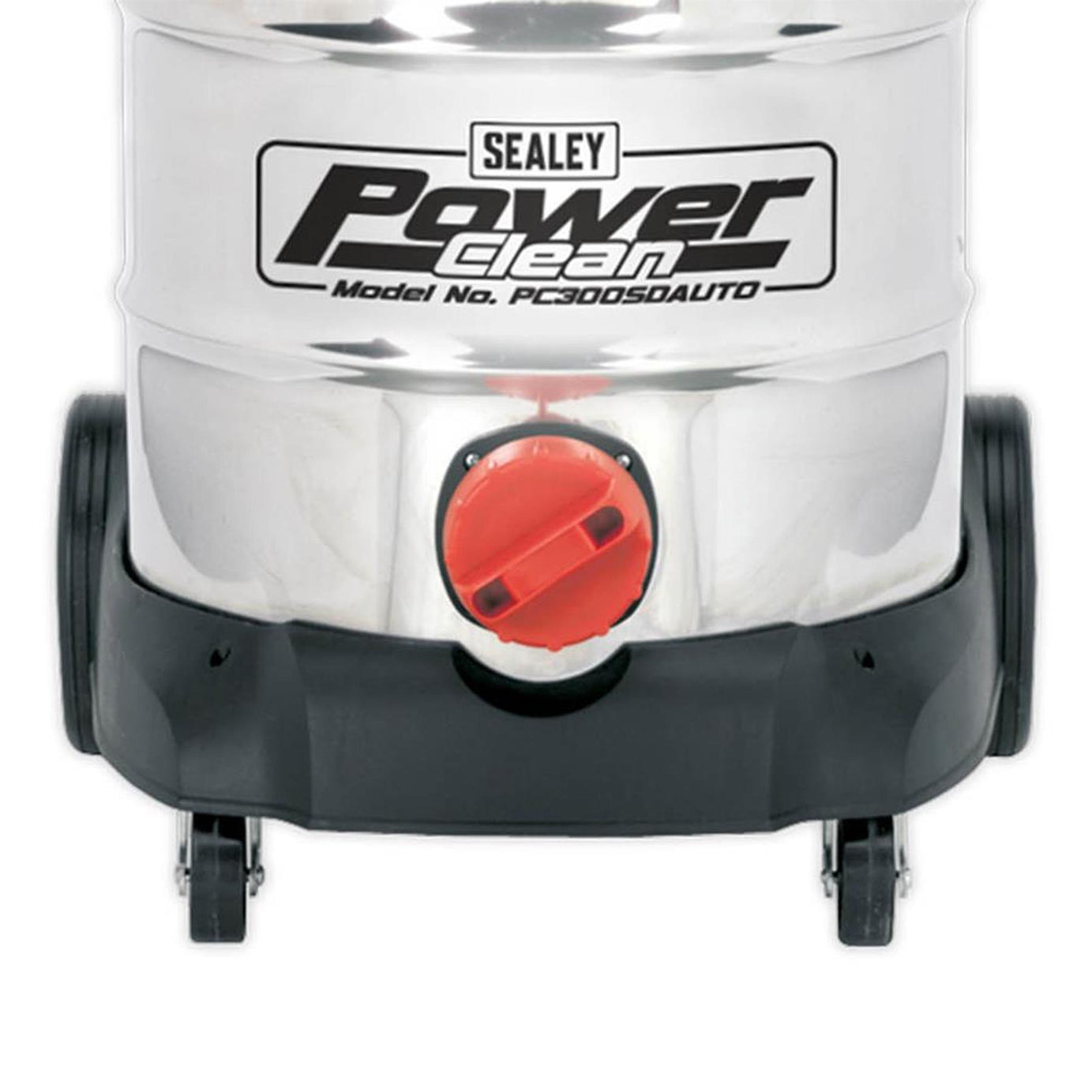 Sealey Vacuum Cleaner Ind 30L 1400W/230V Stainless Drum Auto Start