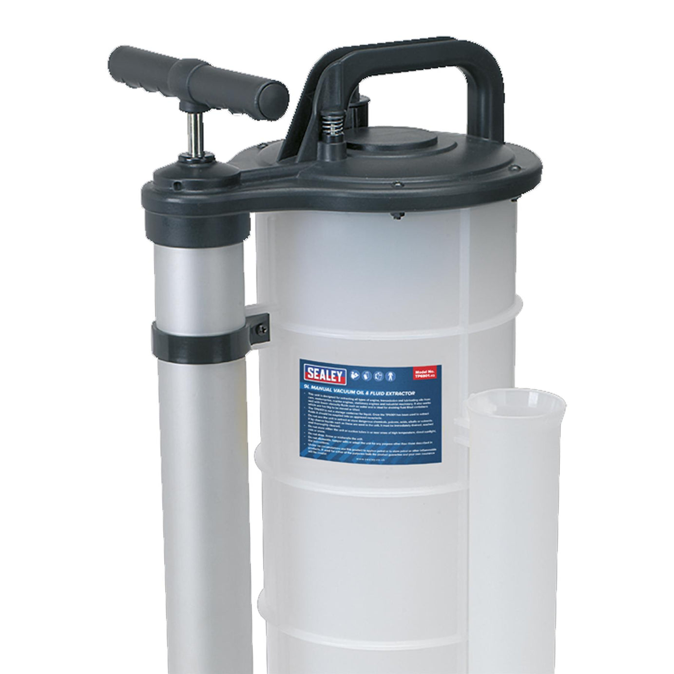 Sealey Vacuum Oil & Fluid Extractor Manual 9L