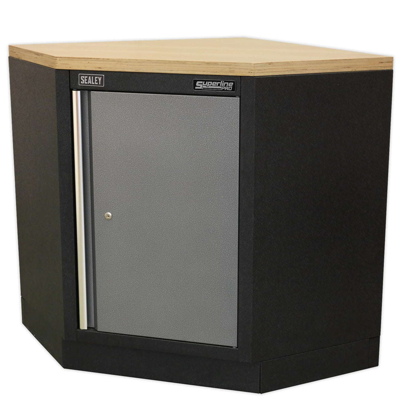 Sealey Modular Corner Floor Cabinet  Aluminium handle. 865mm