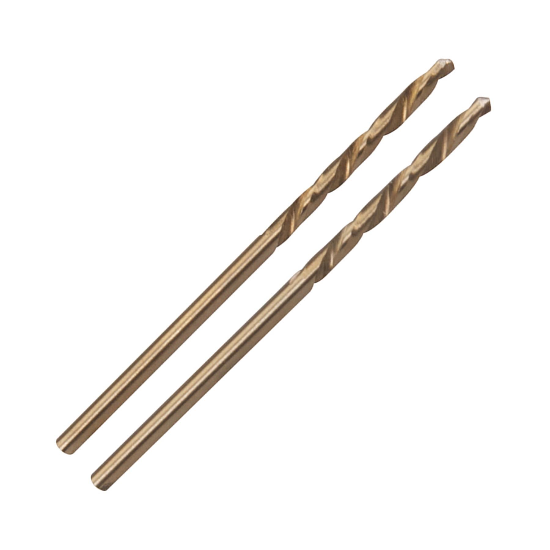 Cobalt Drill Bits HSS Ground Flute Professional Sizes 2.0mm