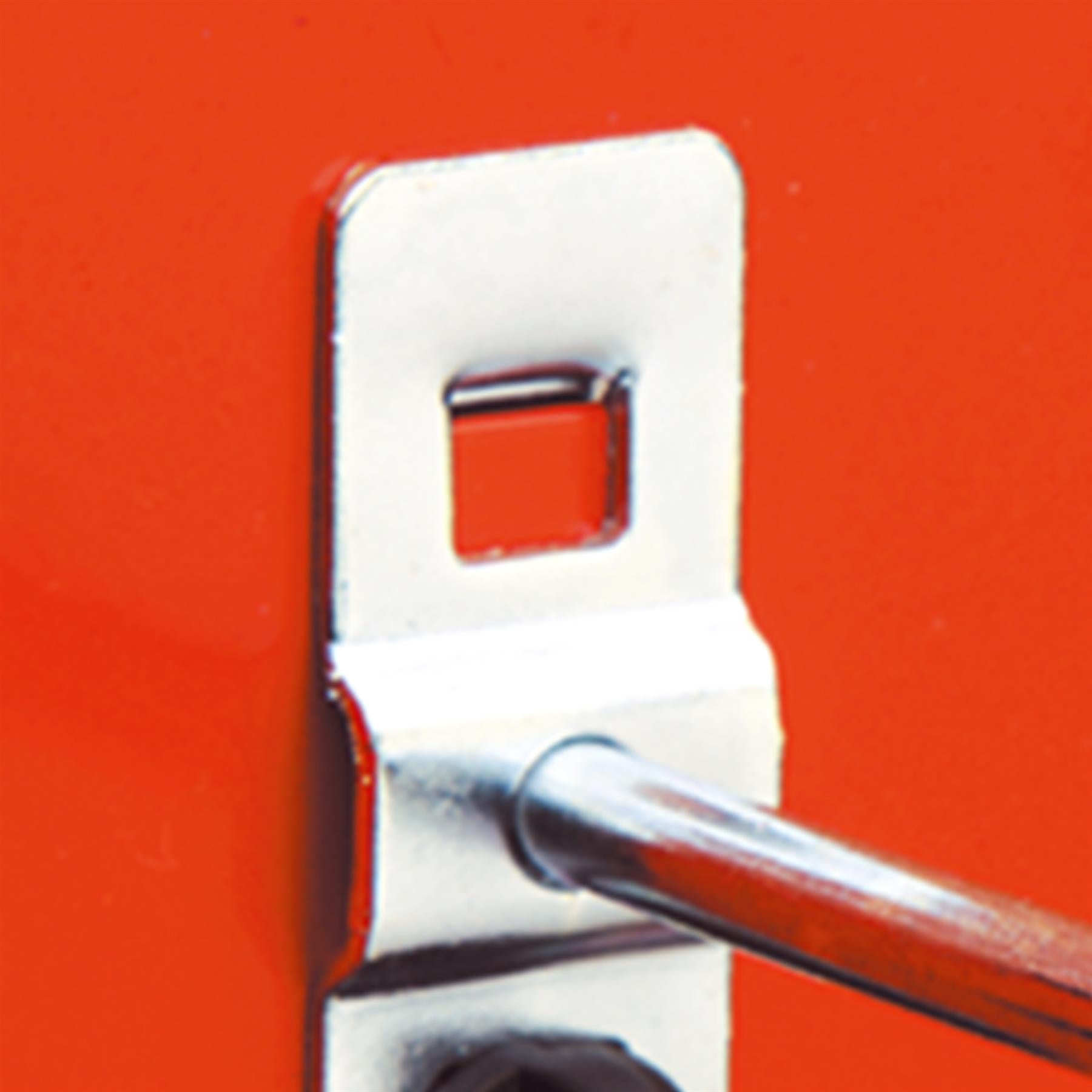 Sealey Single Hook 6 x 75mm Vertical End Pack of 5 Tool Panels