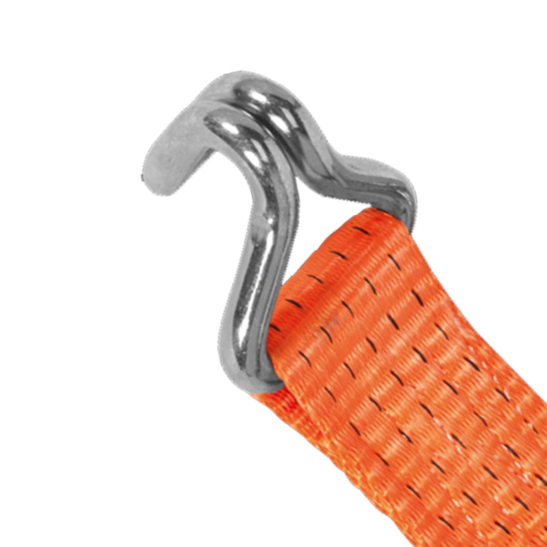 Sealey Ratchet Tie Down 50mm x 6m Polyester Webbing 5000kg Breaking Strength