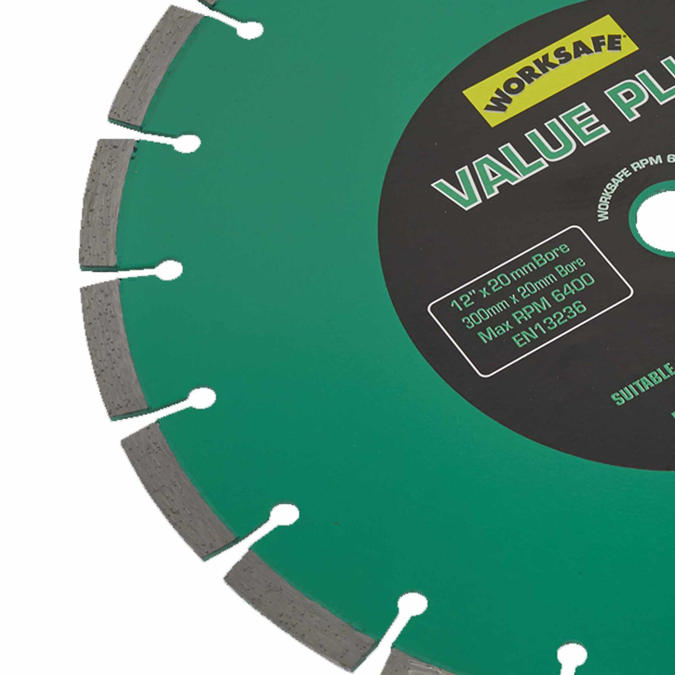 Sealey Value Plus Diamond Blade 300 x 20mm - WDVP300/20