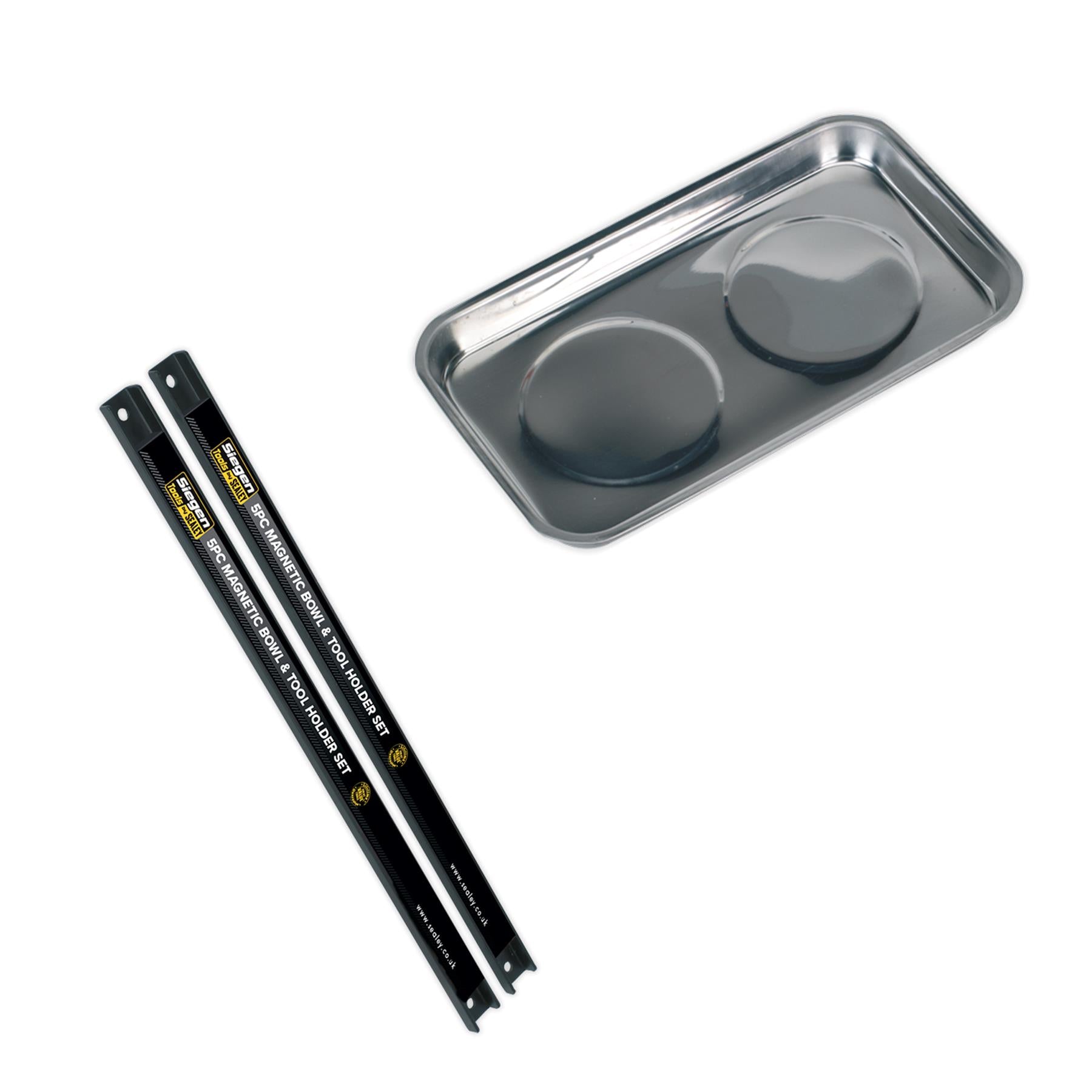 Sealey Magnetic Bowl & Tool Holder Set 5pc