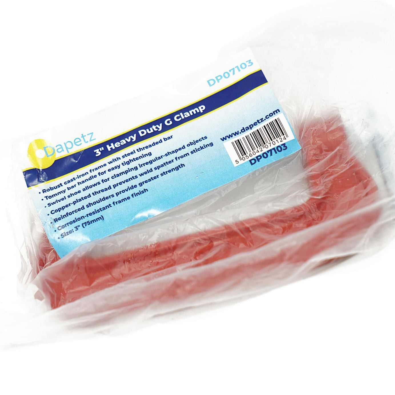 Heavy Duty 3" G Clamp Iron