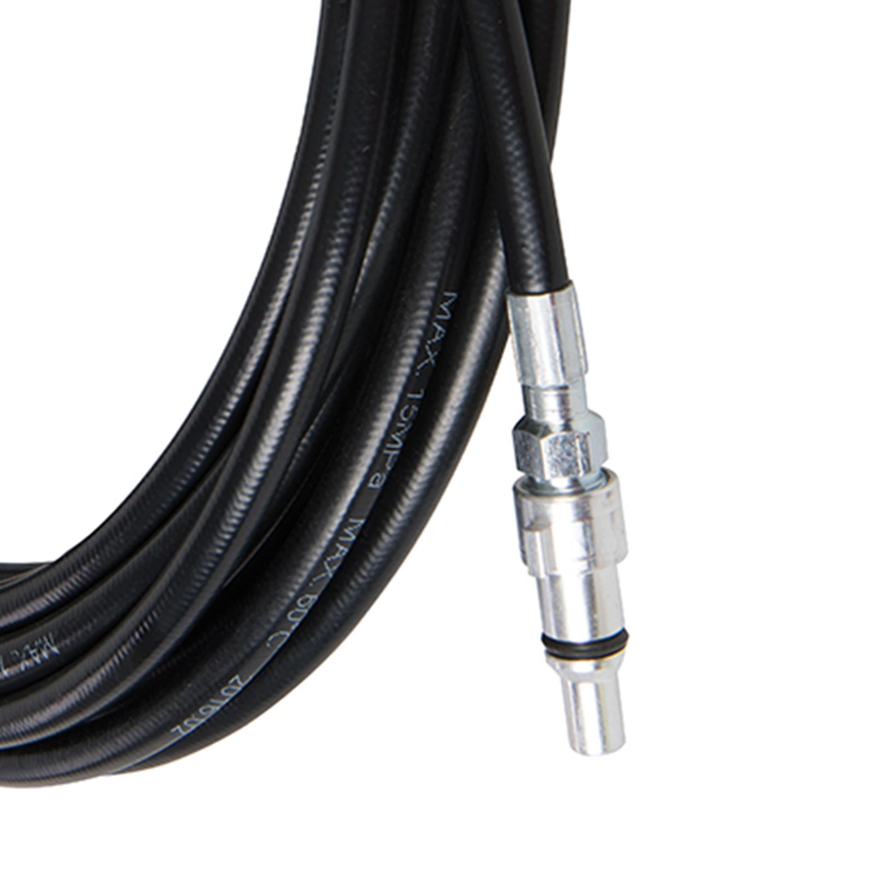 Pipe-Cleaning Hose 10m Tough Polyethylene/PVCHose With Bayonet Connection