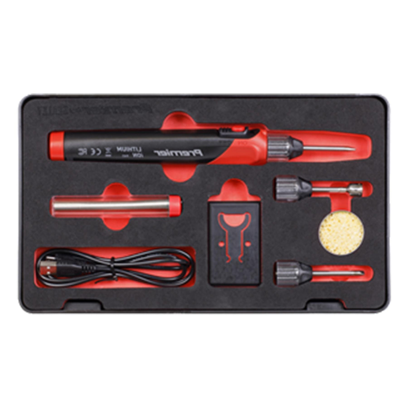 Sealey Lithium-ion Rechargeable Soldering Iron Kit 30W