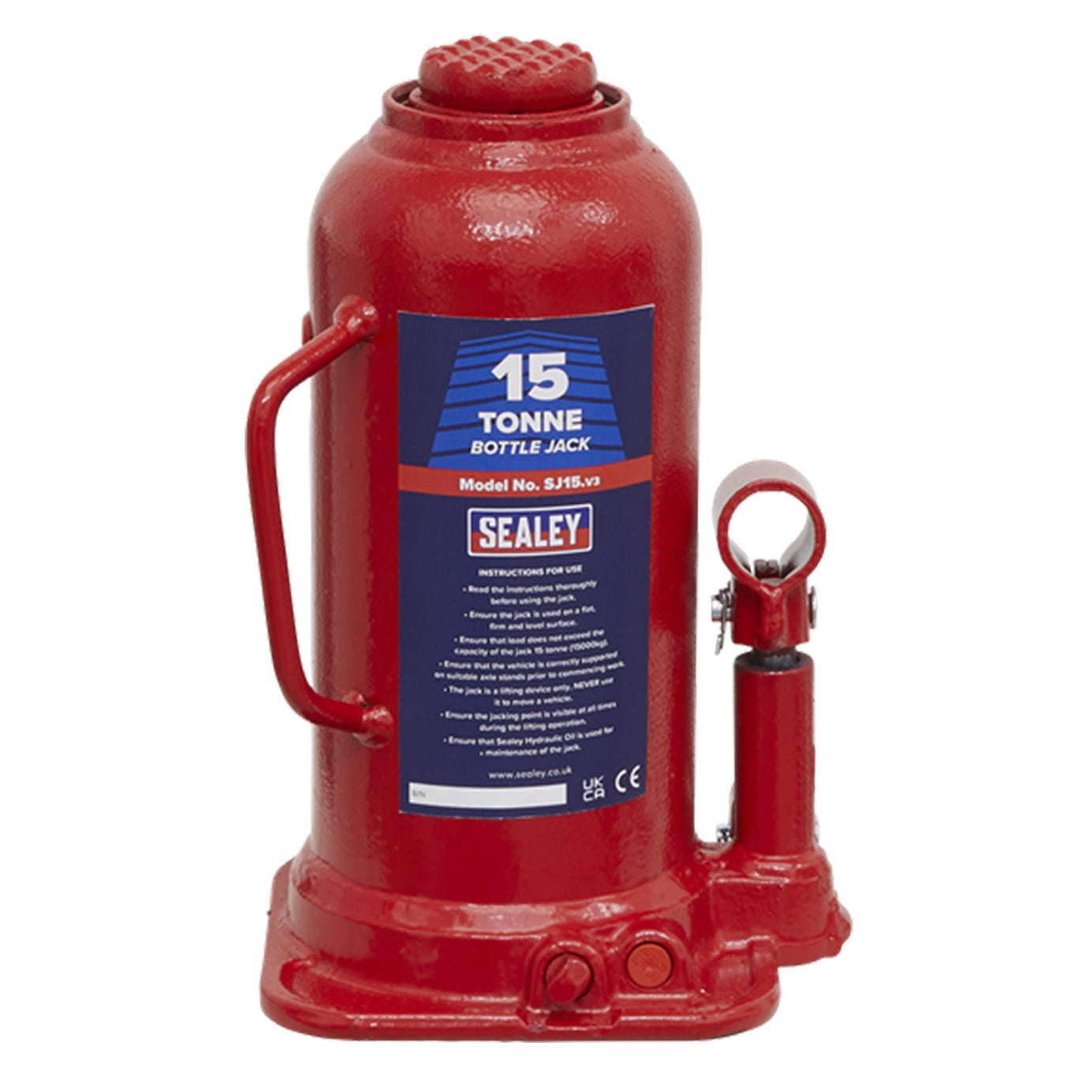 Sealey Bottle Jack 15tonne