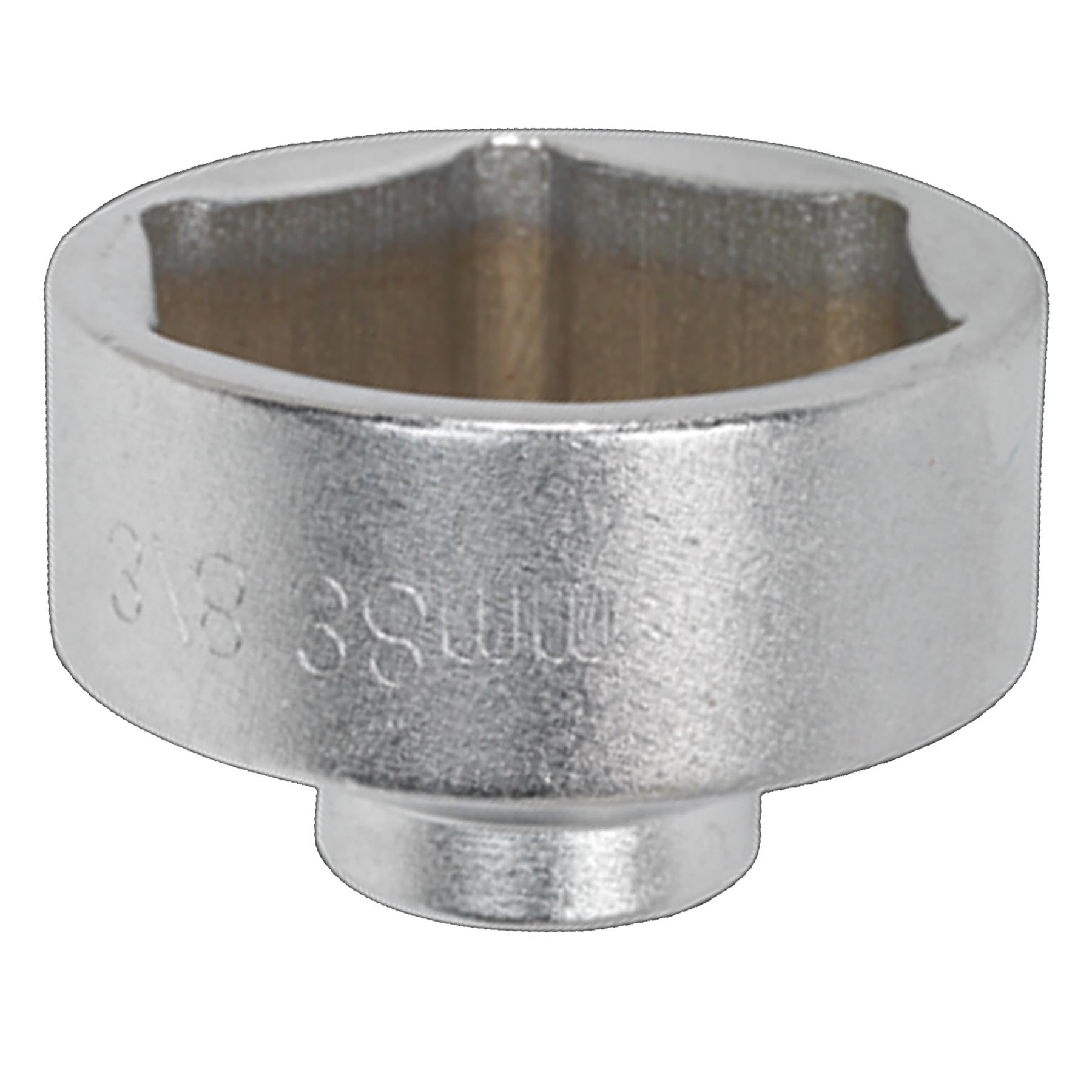 Sealey Low Profile Oil Filter Socket 38mm 3/8"Sq Drive