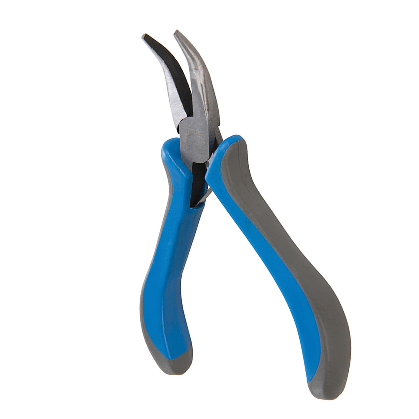 Bent Nose Mini Pliers - 130mm Tempered Carbon Steel Jaws For Accurate Work