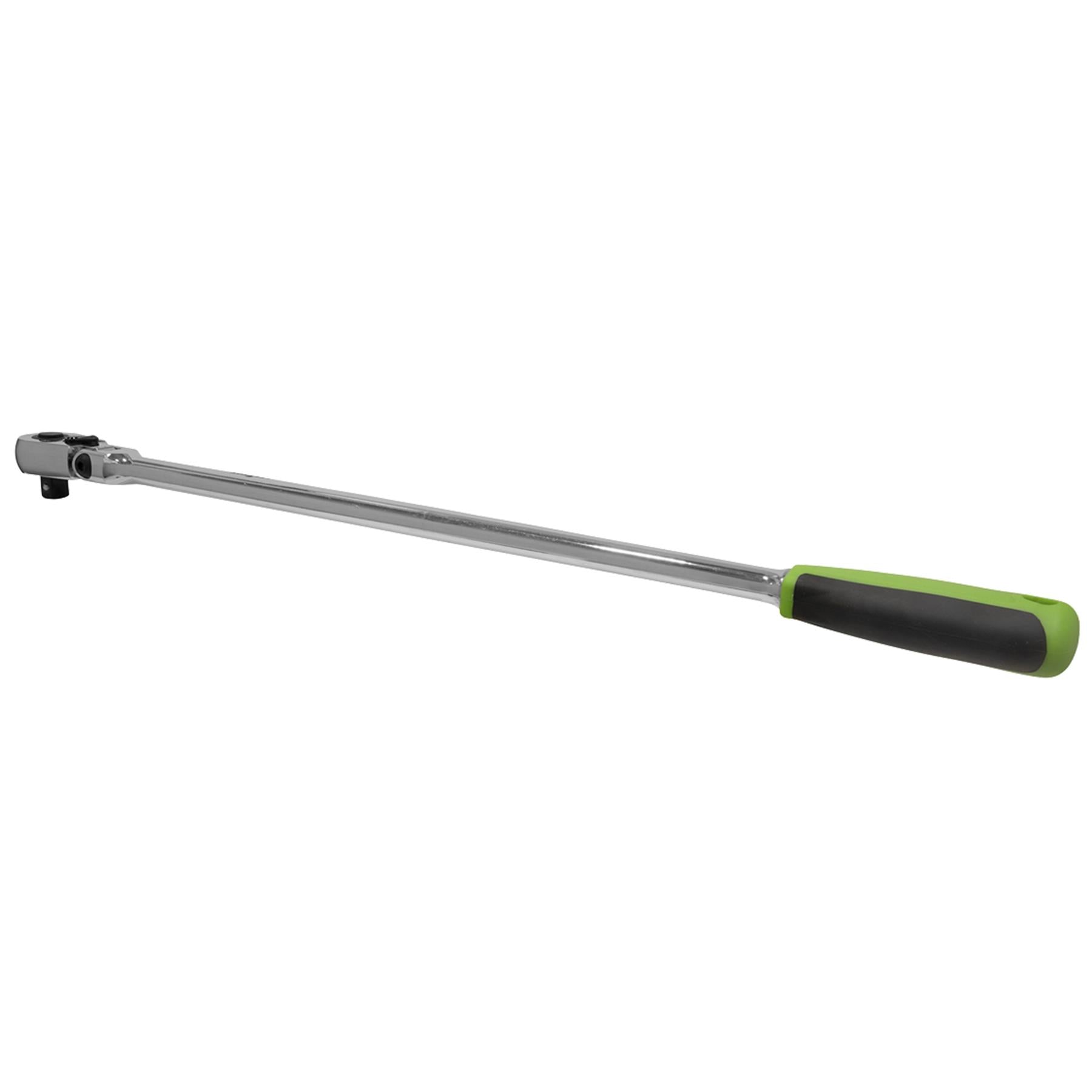Sealey Ratchet Wrench 1/2"Sq Drive Ex-Long Flexi-Head Flip Reverse