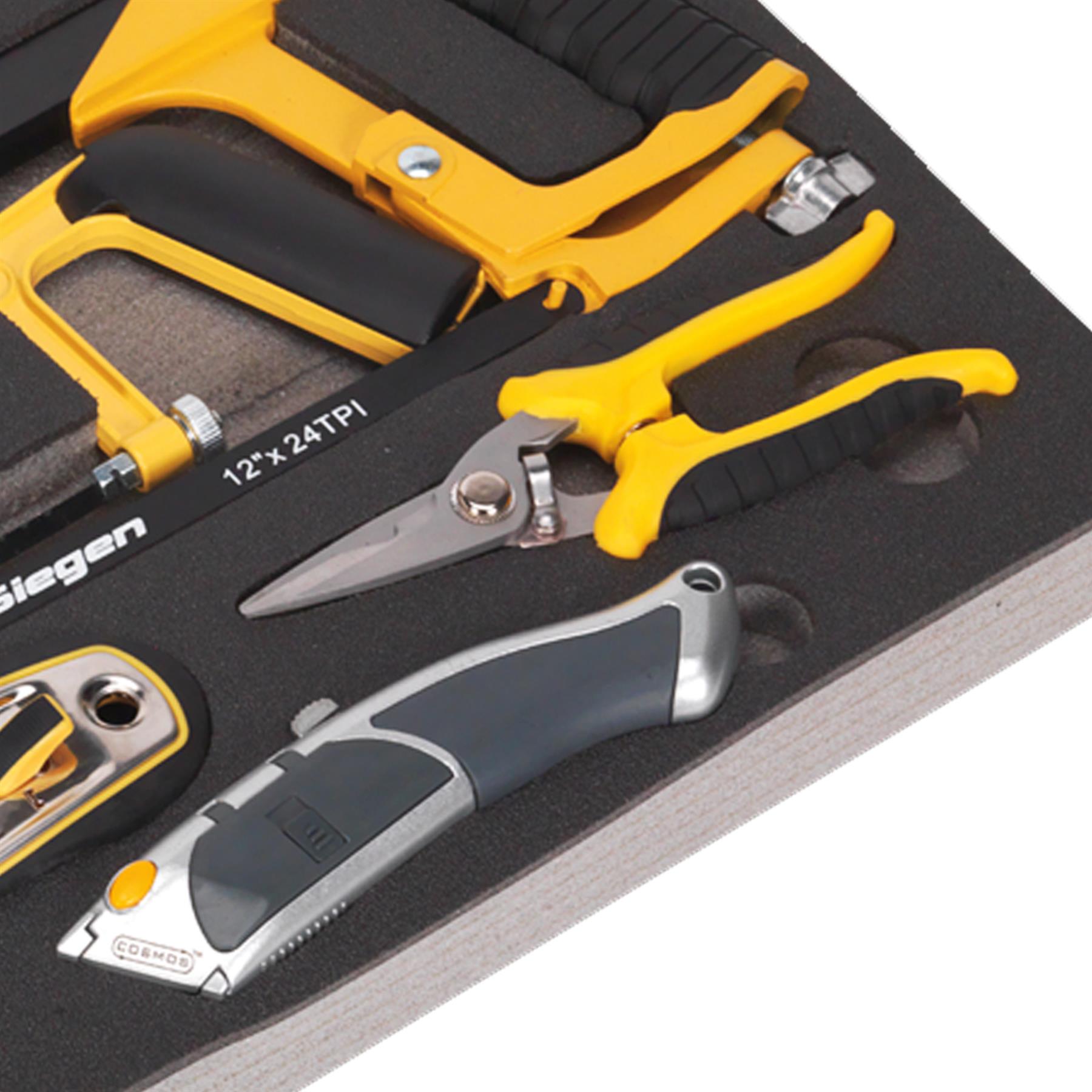 Sealey Tool Tray with Cutting & Drilling Set 28pc