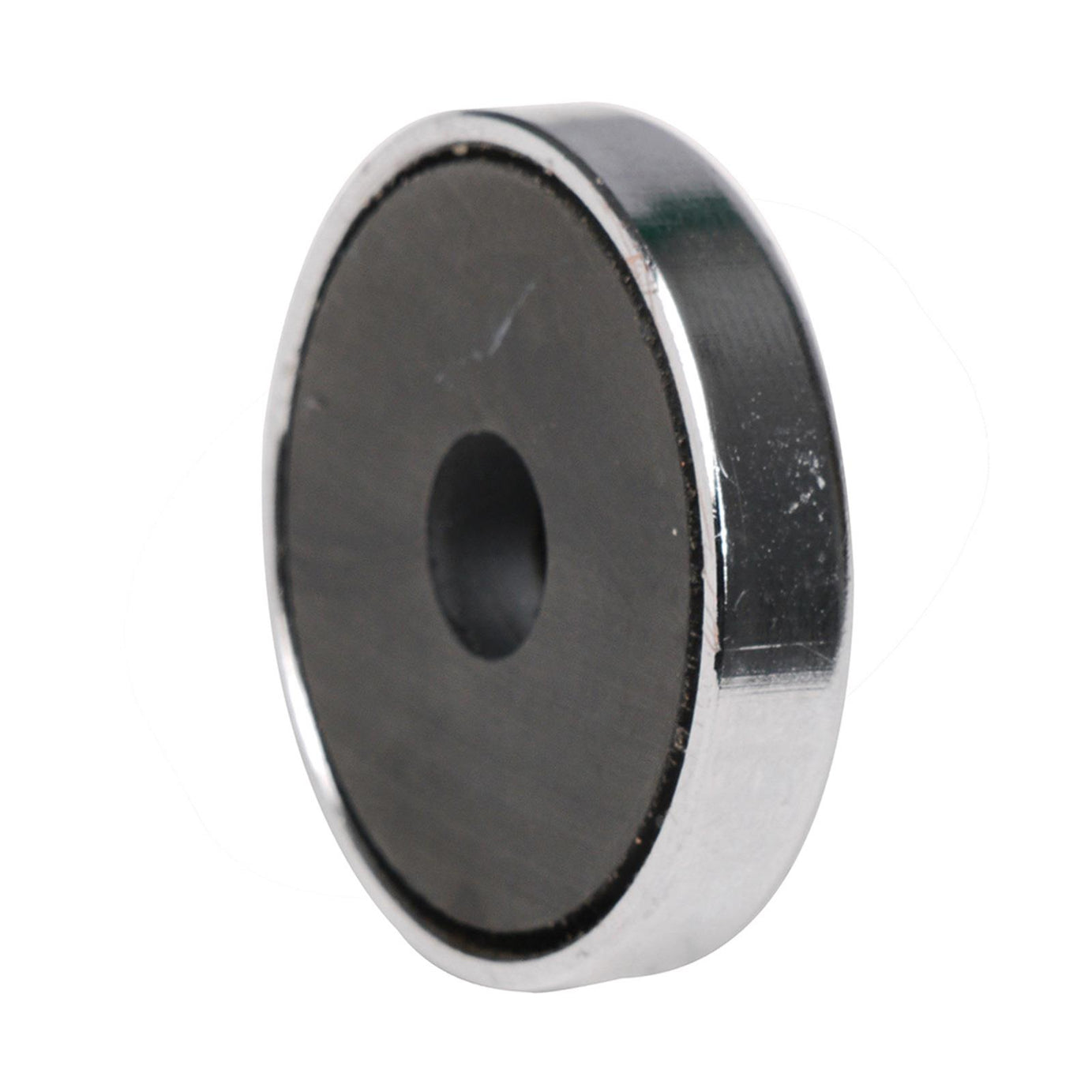 4Pk Ferrite Magnet - 7.2Kg Pull Force Capacity Through Hole Mounting M5 Thread