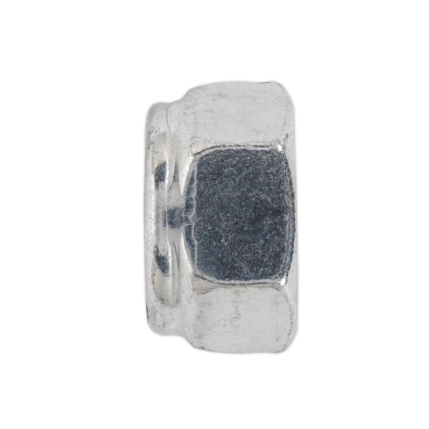 Sealey Nylon Locknut M14 Zinc Pack of 25