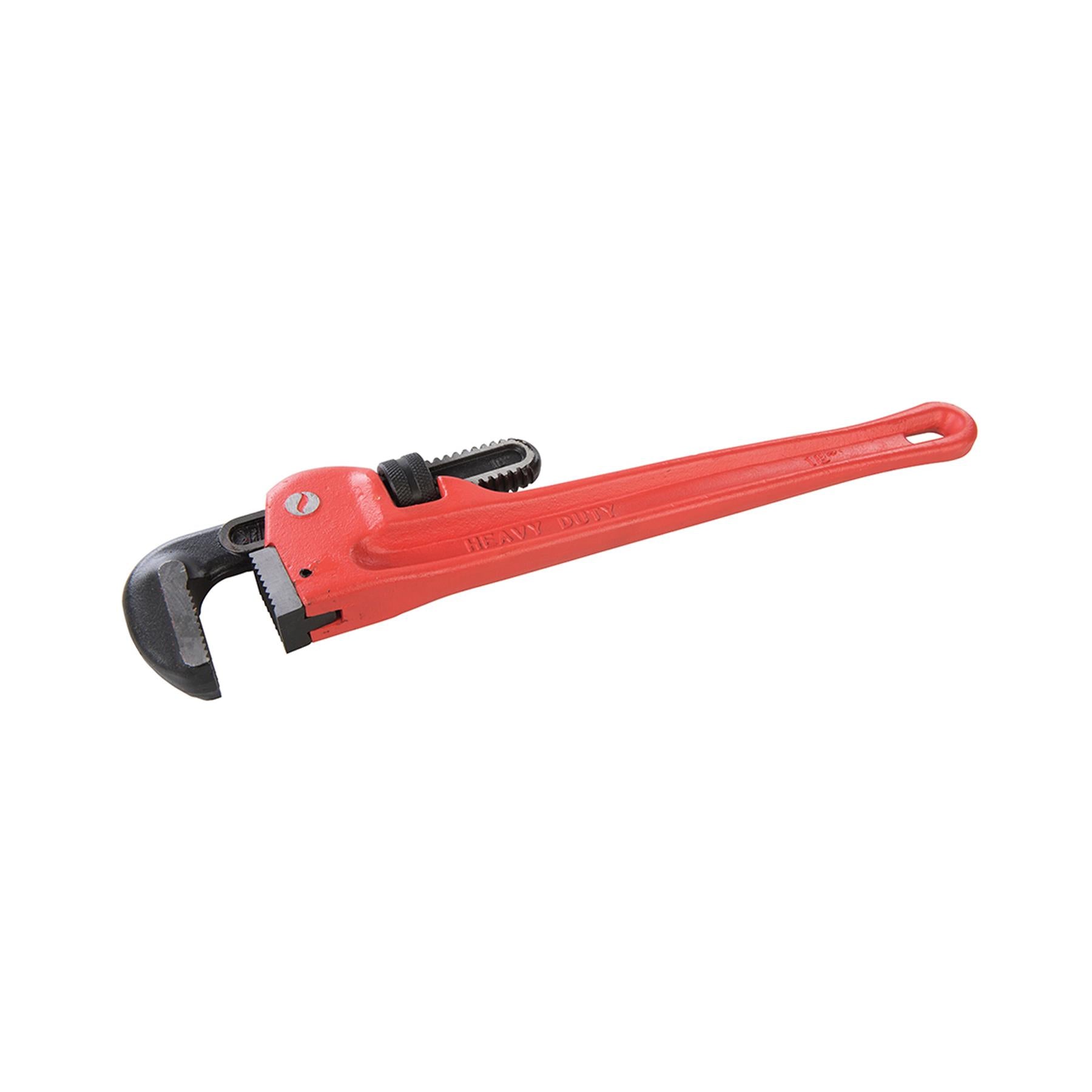 18" Heavy Duty Pipe Wrench Fast Self-clamping Secures Smoothest Pipework