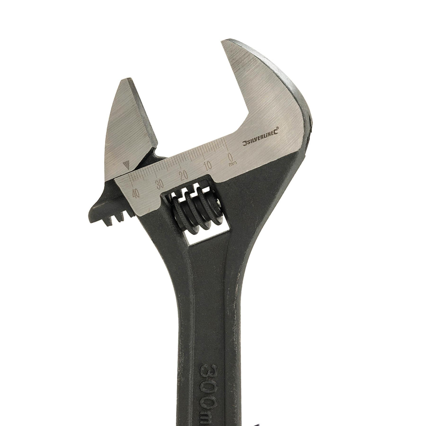 Expert Adjustable Wrench Length 250mm - Jaw 27mm Precision-Ground Slides