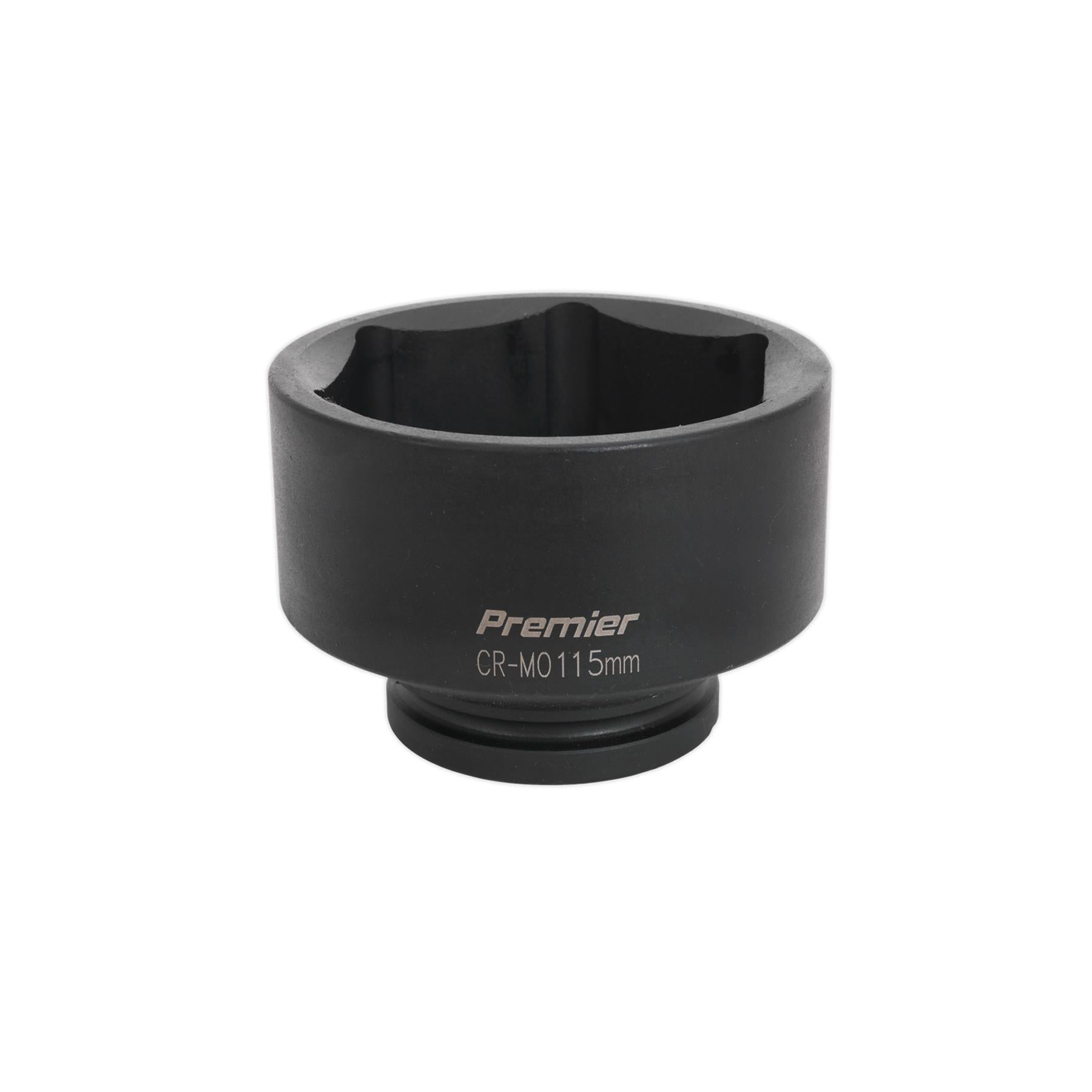 Sealey Impact Socket 115mm 1"Sq Drive Chrome Molybdenum Lifetime Guarantee