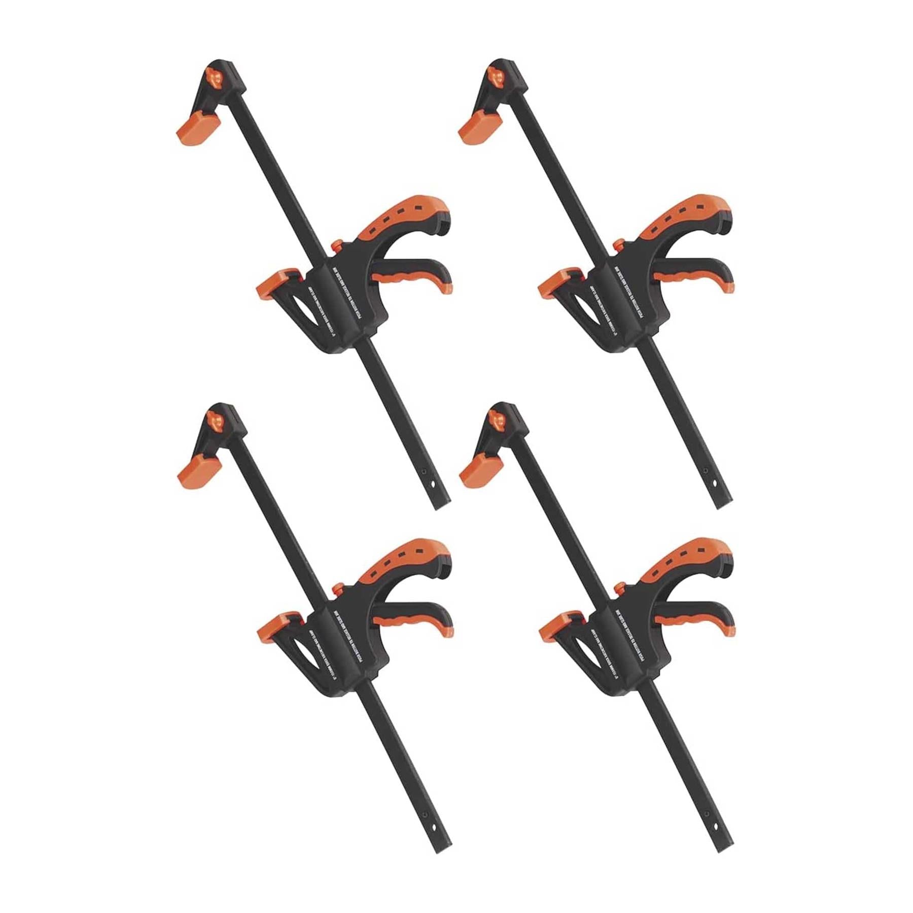 Sealey Ratchet Bar Clamp 300mm  4pc Set