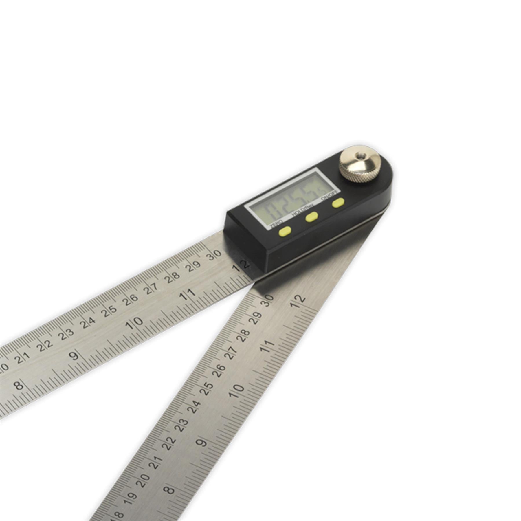 Sealey Digital Angle Rule 300mm(12")