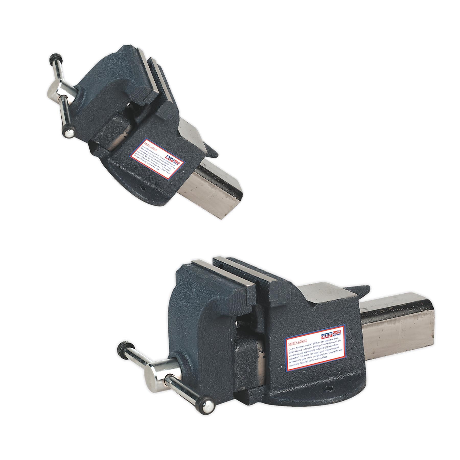 Sealey Vice 100mm All Steel  Suitable For Workshop Garage & Machine Shop Use