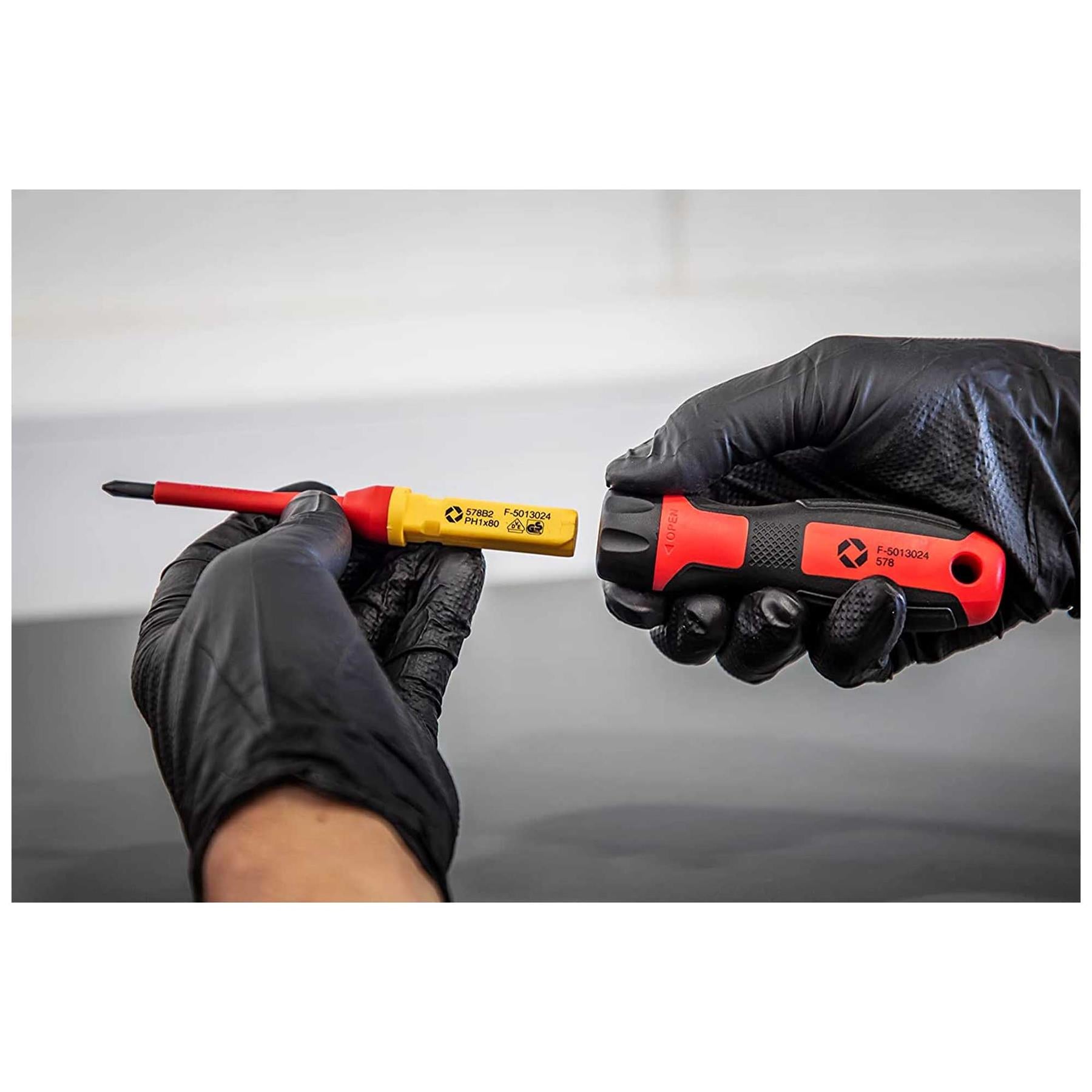 Sealey Screwdriver Set Interchangeable 8pc - VDE Approved