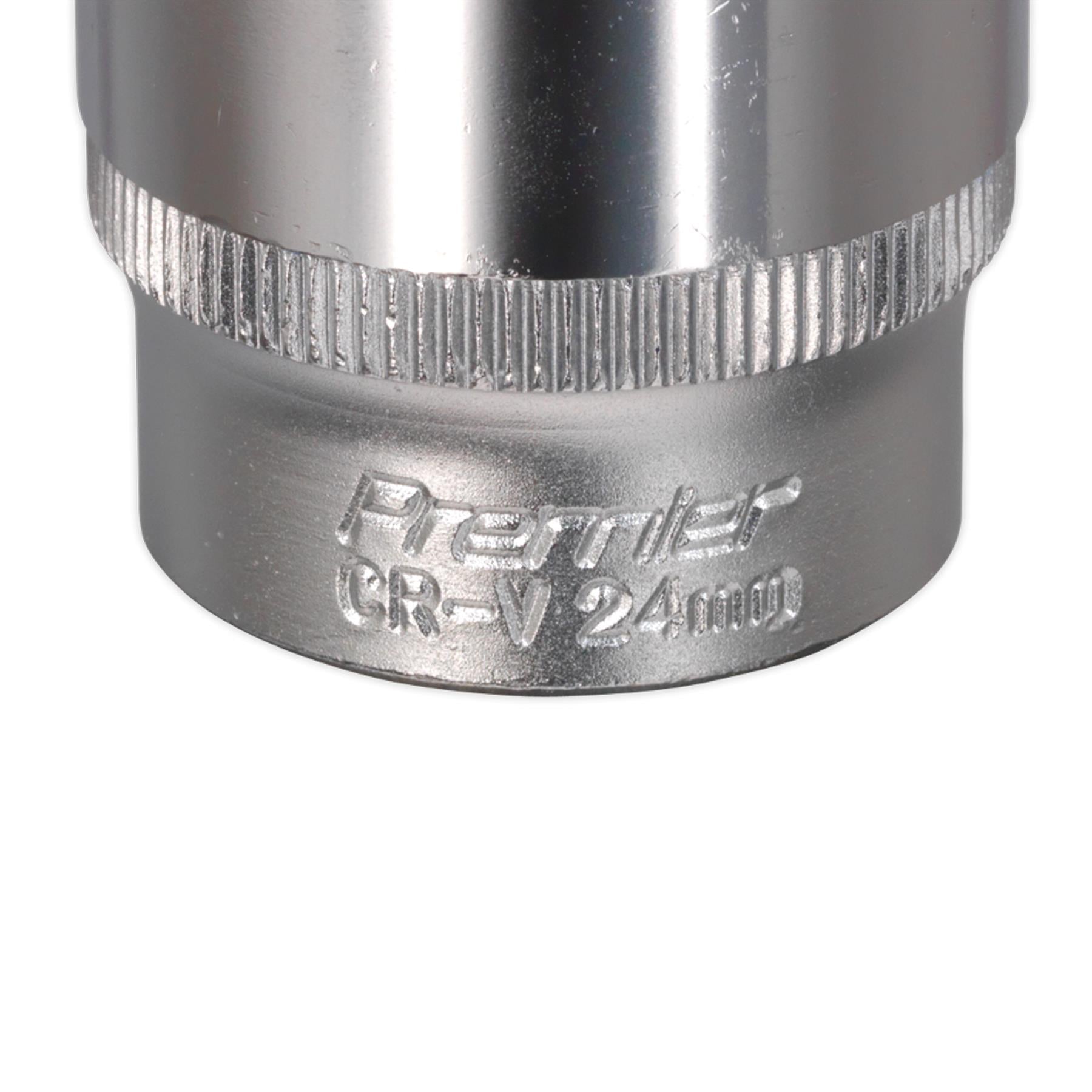 Sealey WallDrive Socket 24mm 3/8"Sq Drive