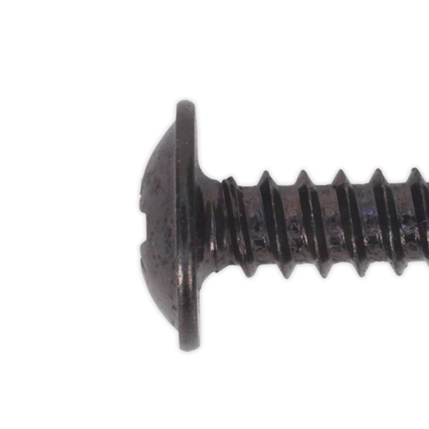 Sealey Self Tapping Screw 4.2 x 19mm Flanged Head Black Pozi Pack of 100