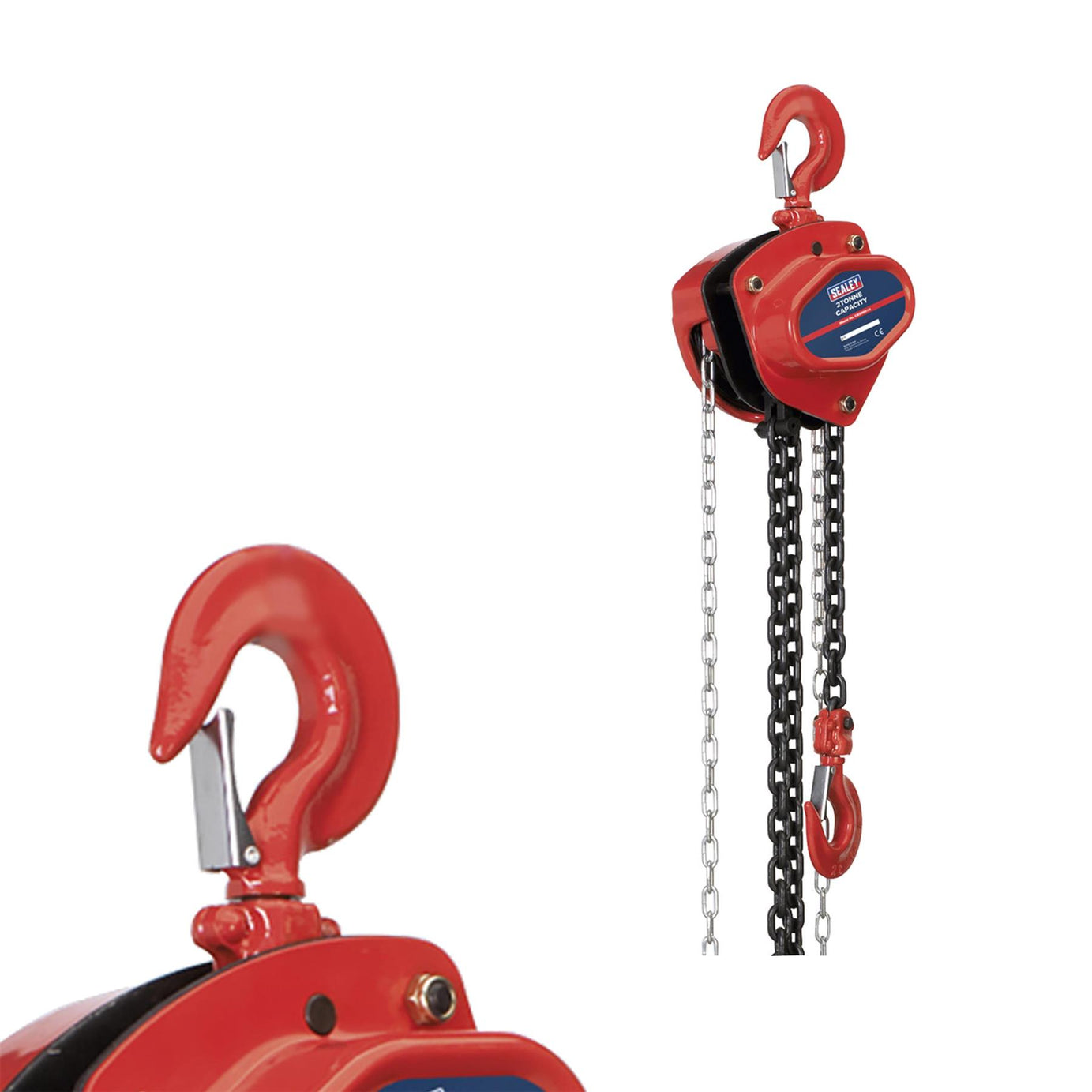 Sealey Chain Block 2 Tonne 3m