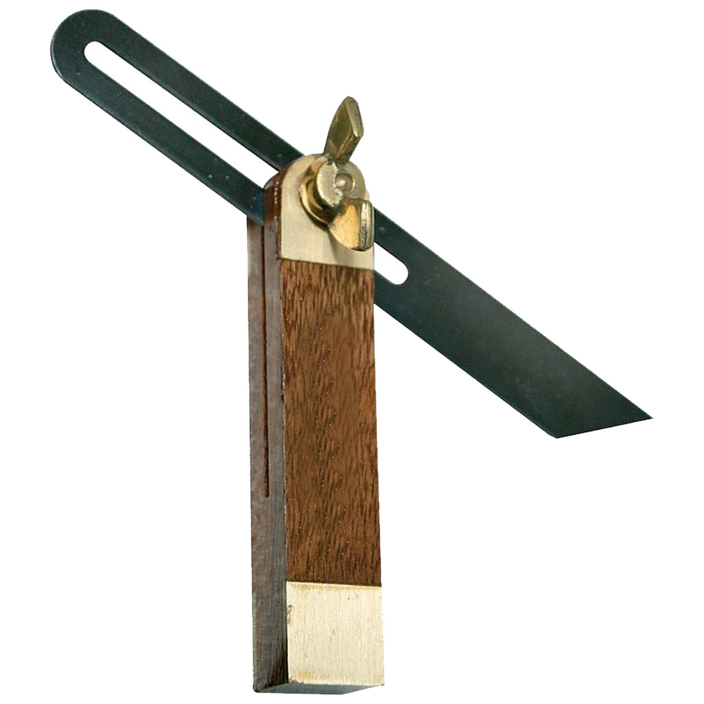 100mm Mini Adjustable Bevel Carpentry Miniature Tools With Solid Brass End Cap