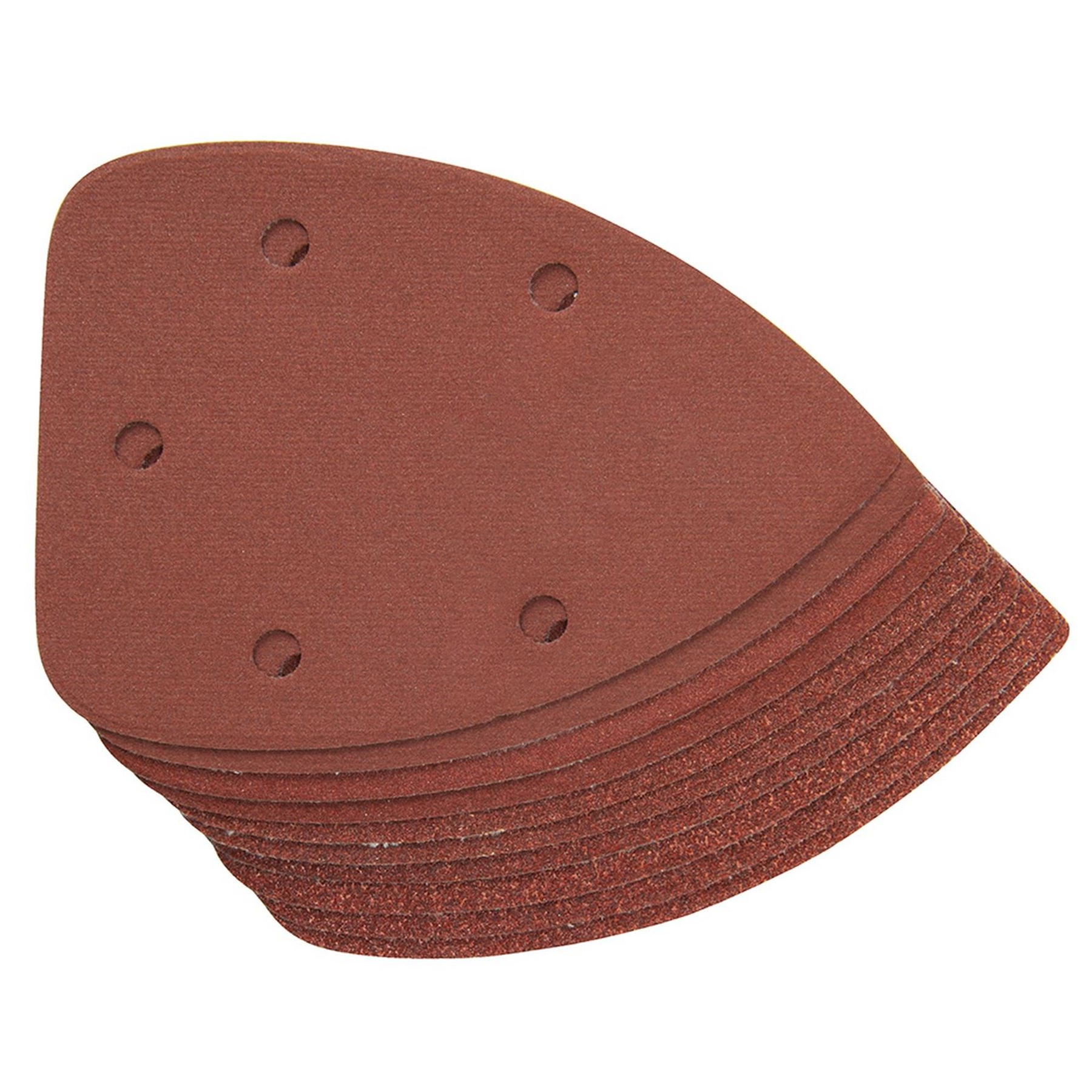 10x MIXED PACK DETAIL SANDER SHEETS 140mm 60/80/120/240 Grit Sandpaper