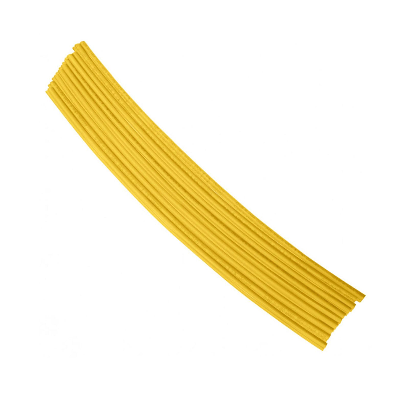 BlueSpot 10Pce 300mm (12") 1/4" Yellow Heat Shrink Tubing Quality