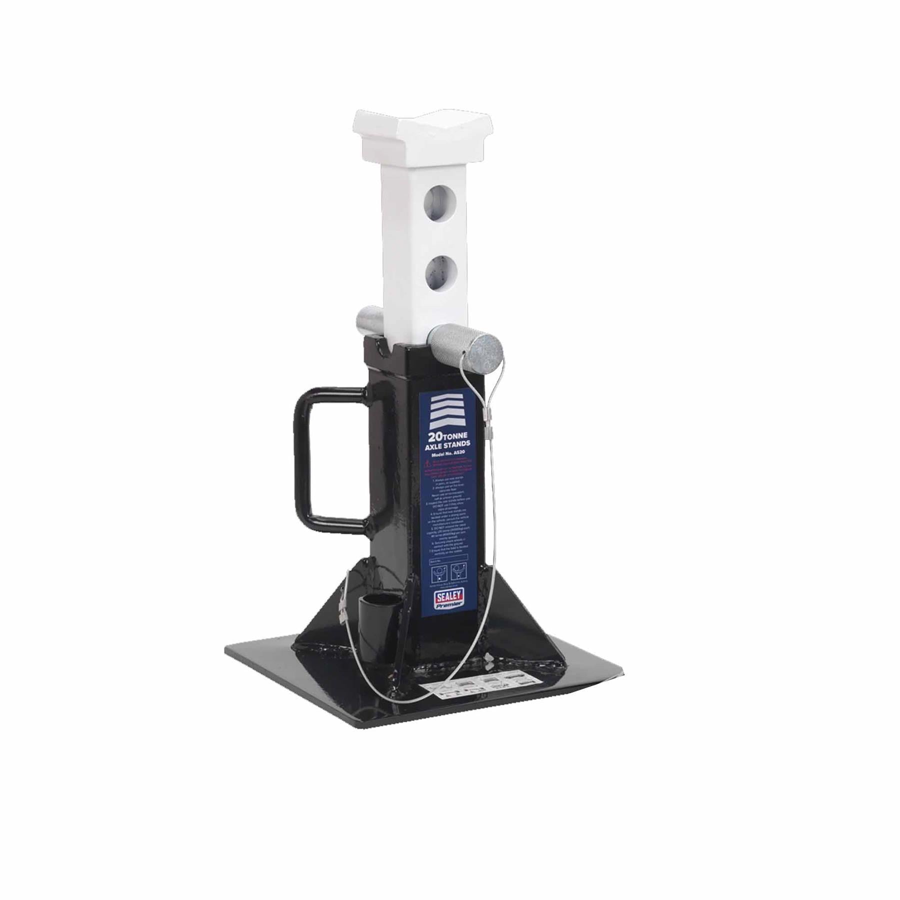 Sealey Axle Stands (Pair) 20tonne Capacity per Stand