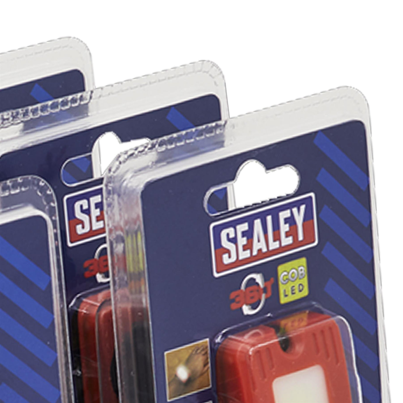 Sealey Rechargeable Head Torch Auto-Sensor 2W COB LED Box of 12