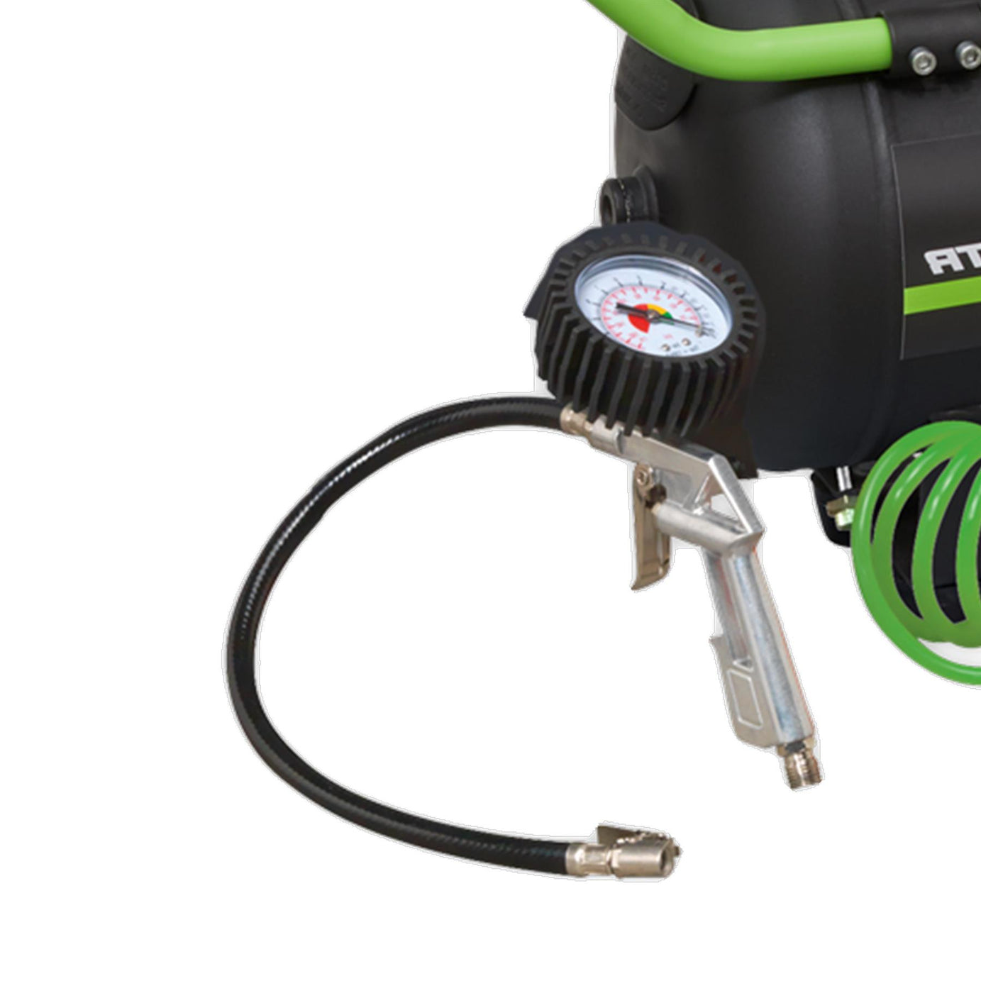 Sealey SAC2420EPK Compressor 24ltr Direct Drive 2hp with 4pc Air Accessory Kit