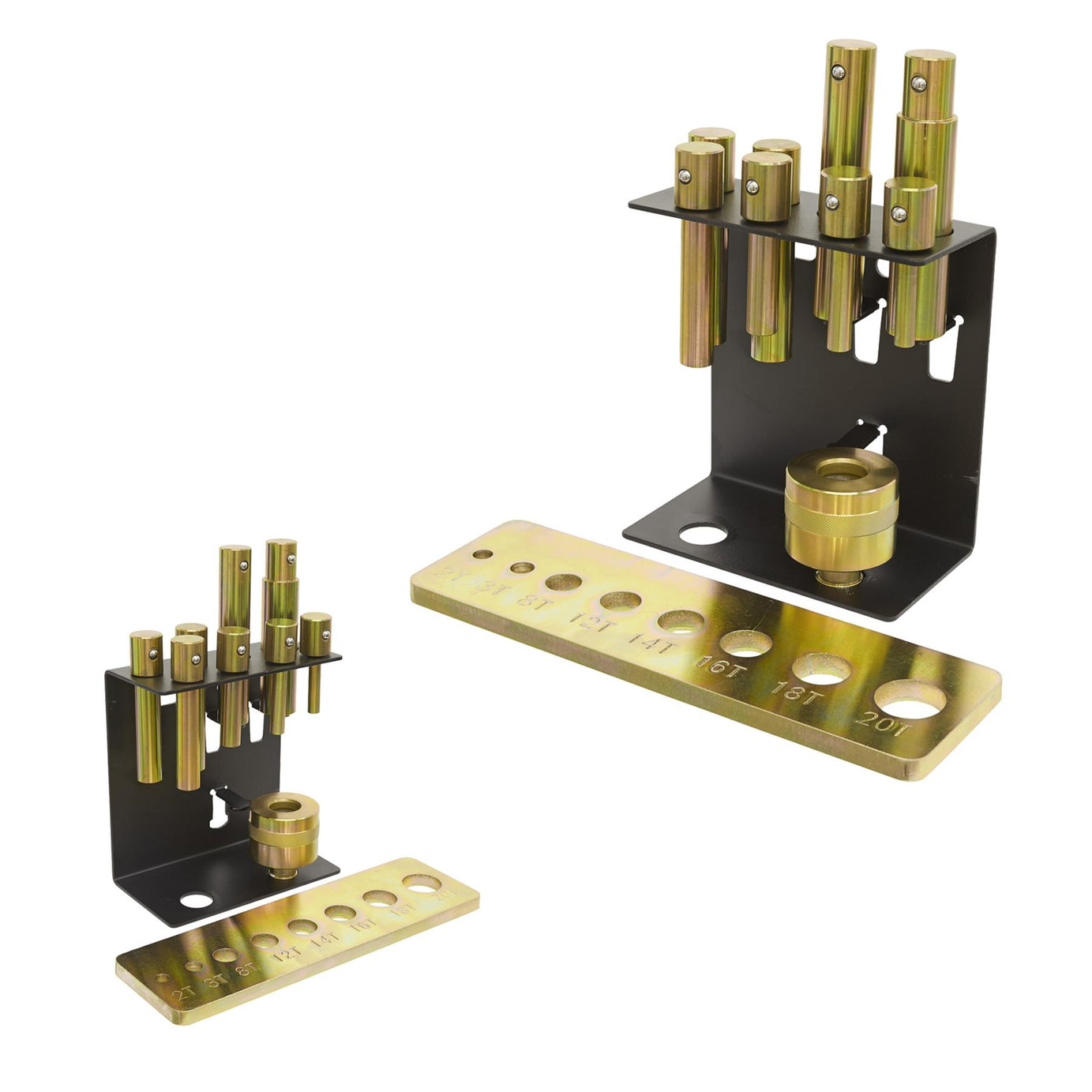 Sealey Press Pin Set 8pc  2-20tonne Capacity  Ram Adaptor