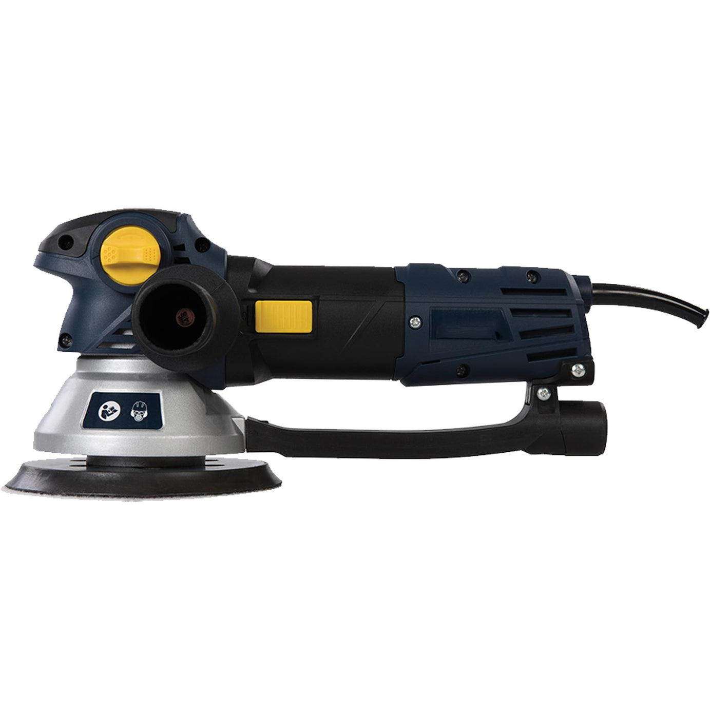 710W Geared Random Orbital Sander GGOS150 Dual Mode Vacuum Dust Extraction Port