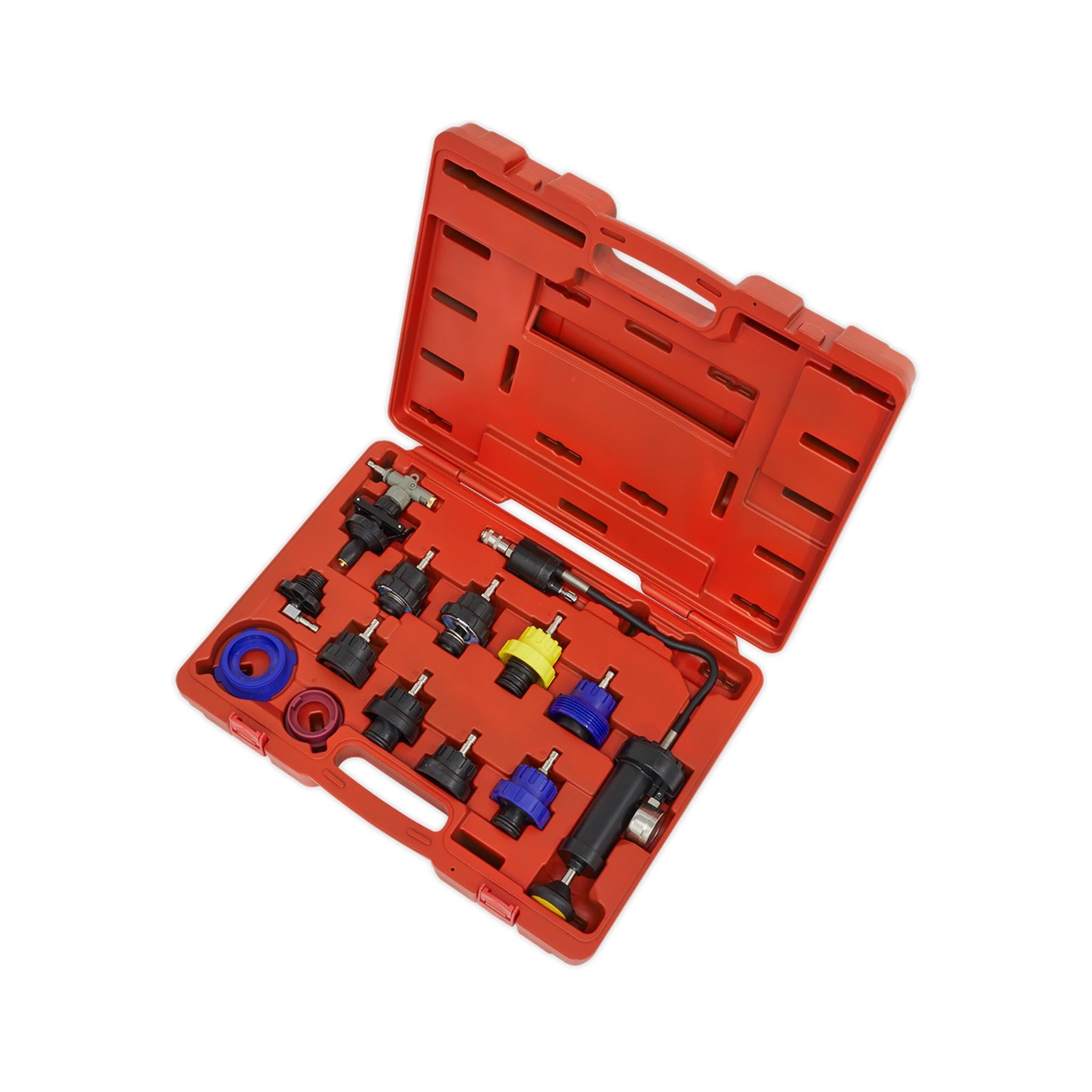 Sealey Cooling System Pressure Test Kit 13pc