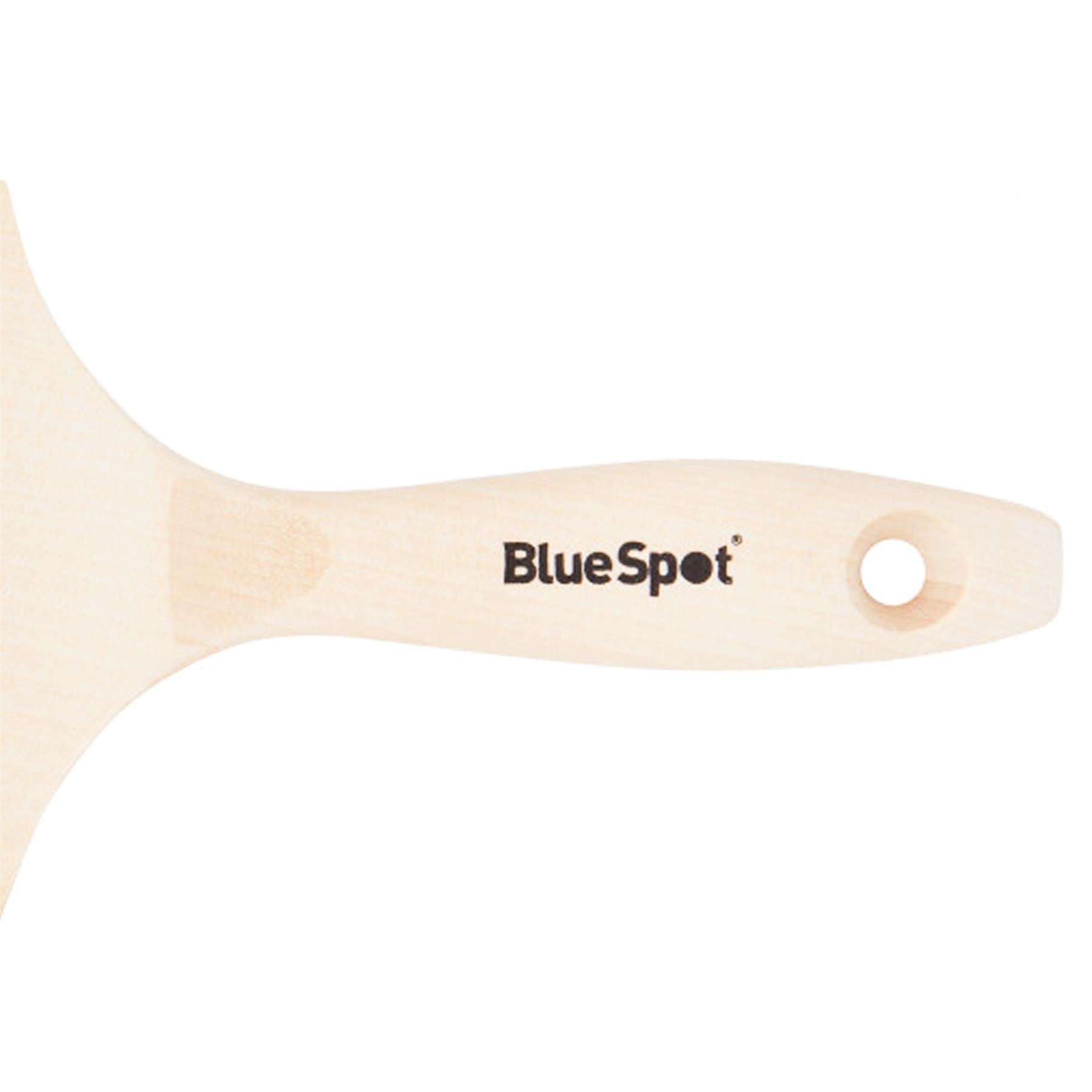 BlueSpot 4" (100mm) Synthetic Paint Brush With Wooden Handle