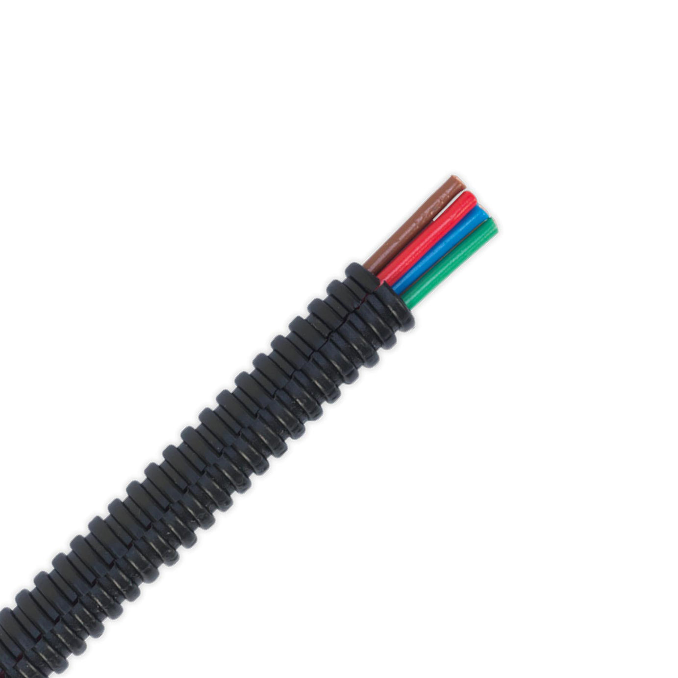 Sealey Convoluted Cable Sleeving Split �7-10mm 10m