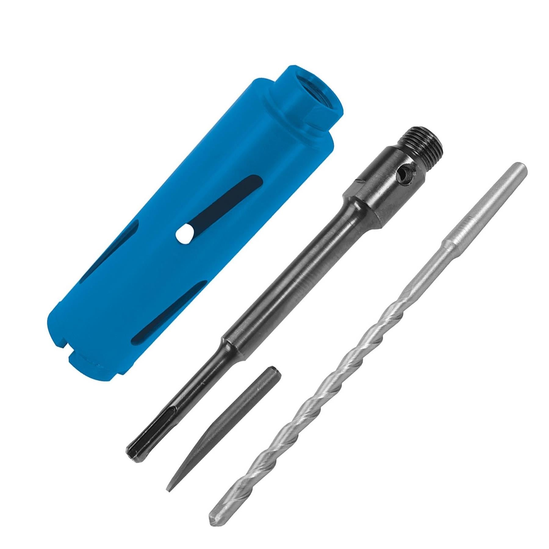 SDS Diamond Core Drill 65mm Diameter X 150mm With Arbor/Pilot Bit Hole Saw New